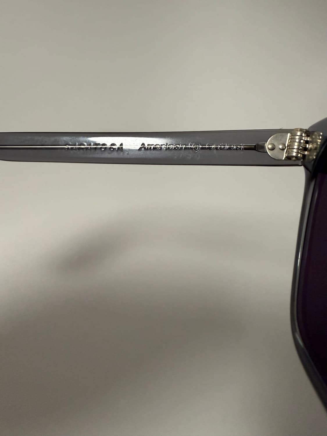 빈티지 아메리칸 옵티컬 사라토가 오리지널 49-25 그레이 상품이미지4
