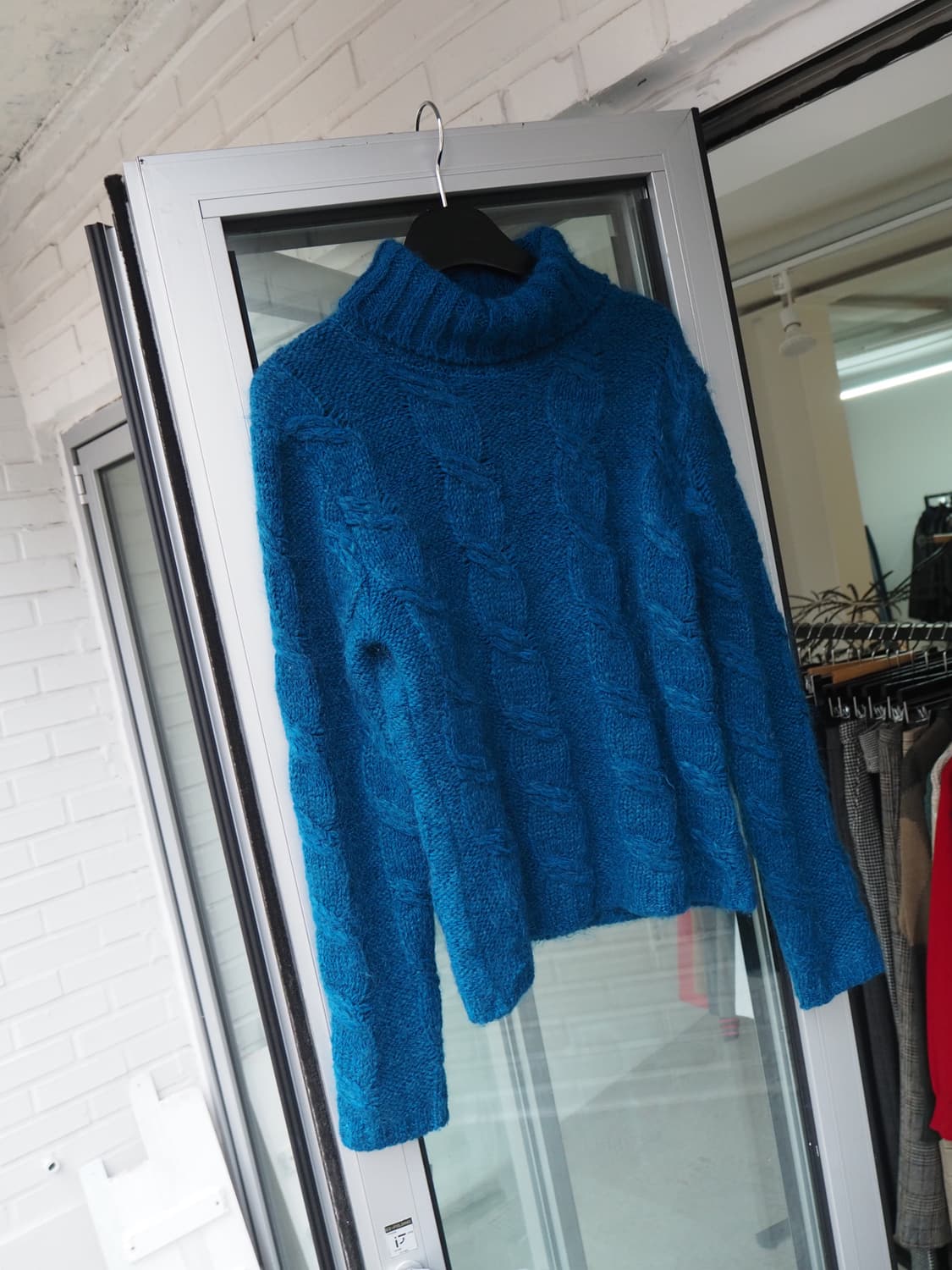 ELLE mohair blend turtleneck knit  상품이미지1