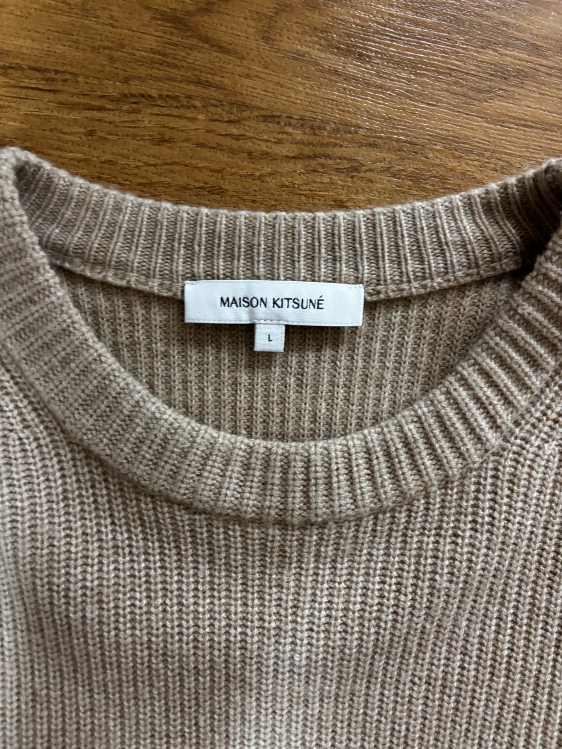 메종키츠네 니트 정품 상품이미지3
