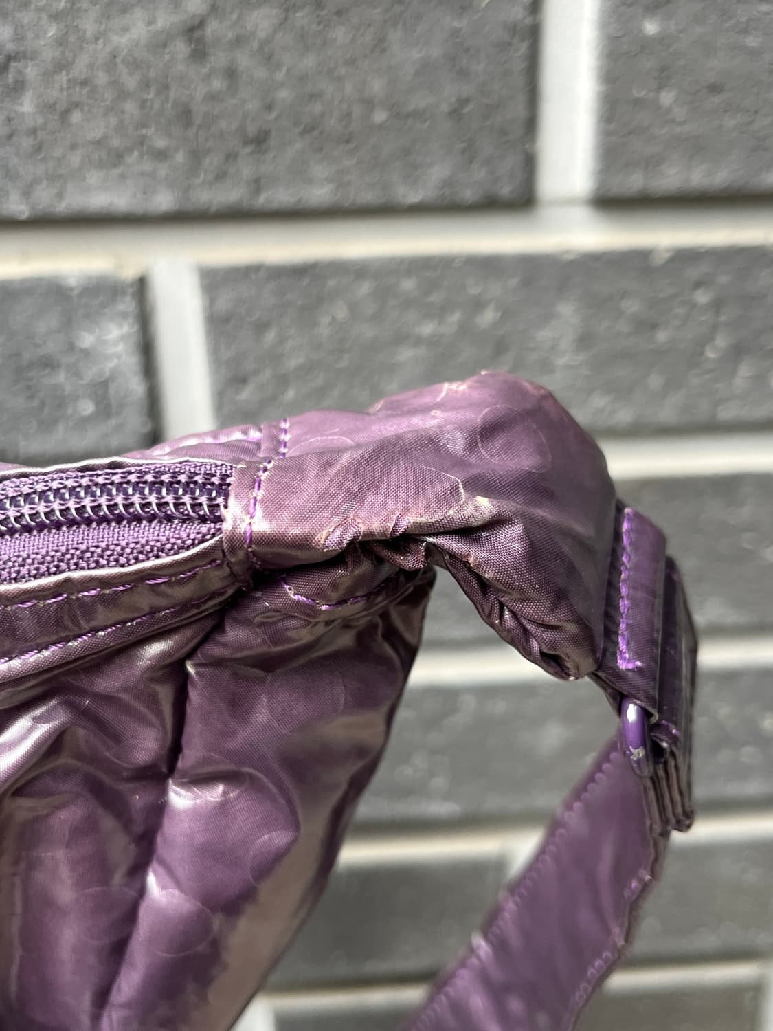 Porter 포터 도트 호보백 퍼플 상품이미지10