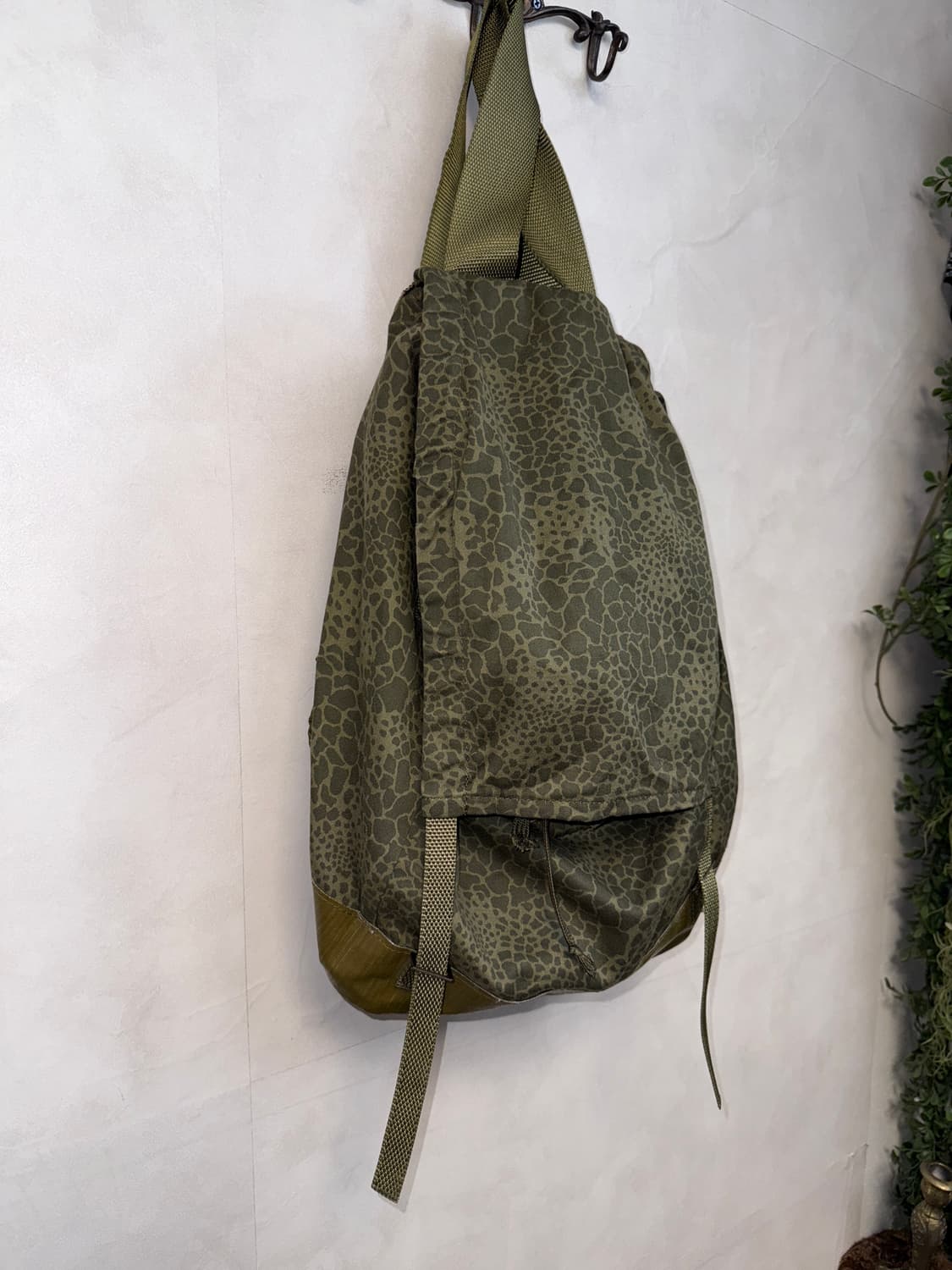 Ash khaki leopard military backpack 상품이미지2