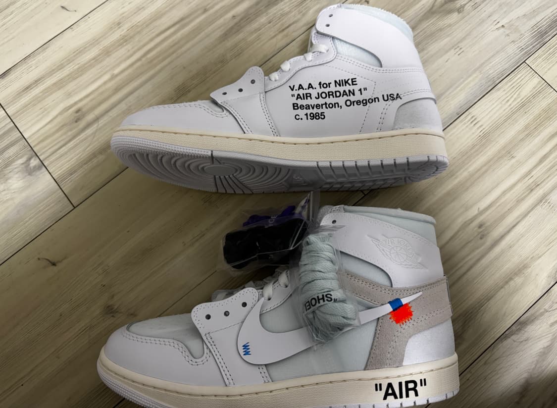 나이키 x 버질 아블로 조던 280사이즈 상품이미지4