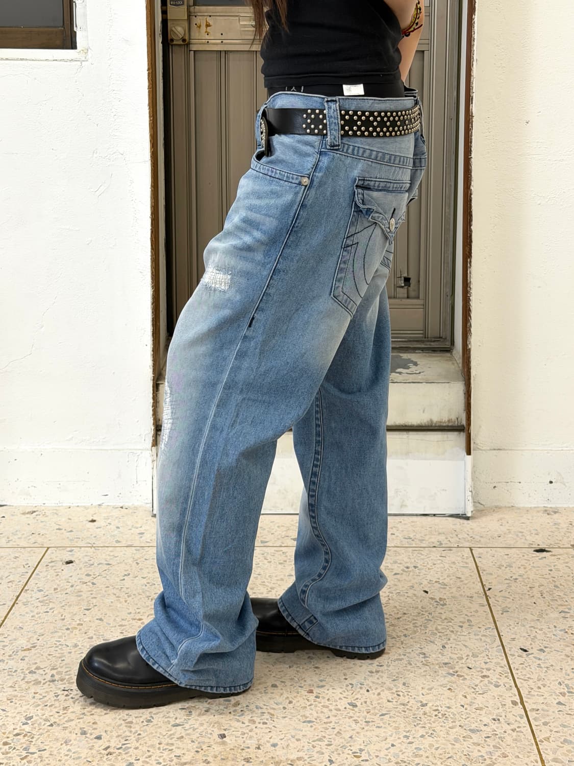 트루릴리전 스트레이트 핏 상품이미지2