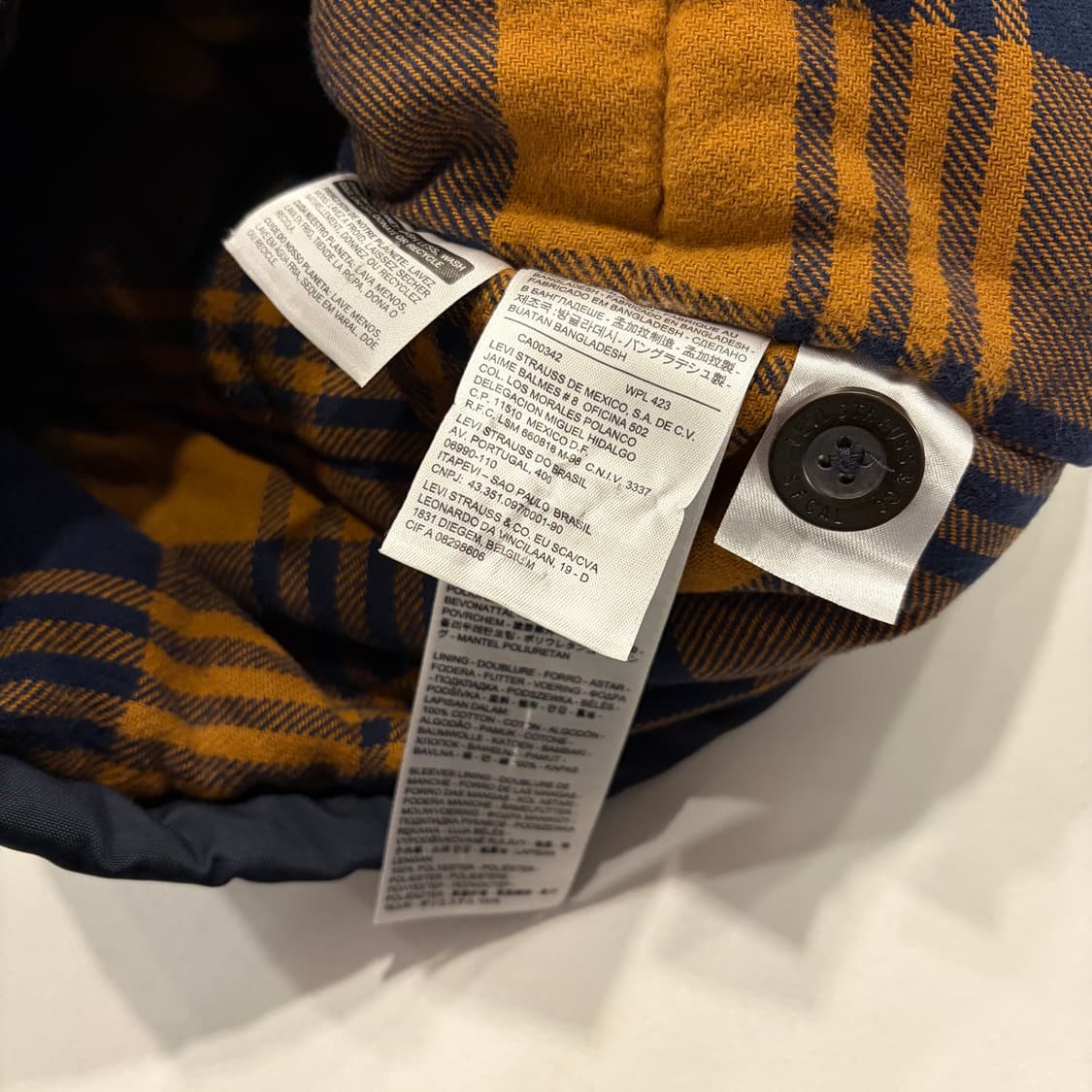 [L] 리바이스 후드 야상 점퍼 네이비 B441 상품이미지9