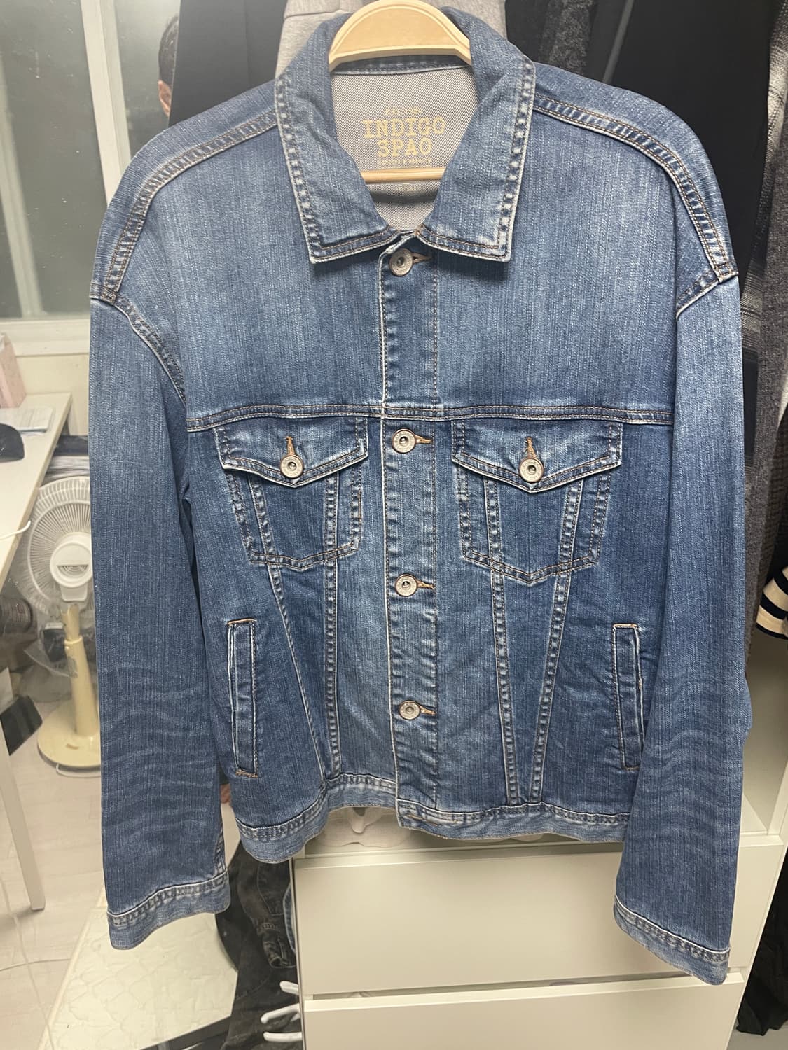 스파오 데님자켓 상품이미지1