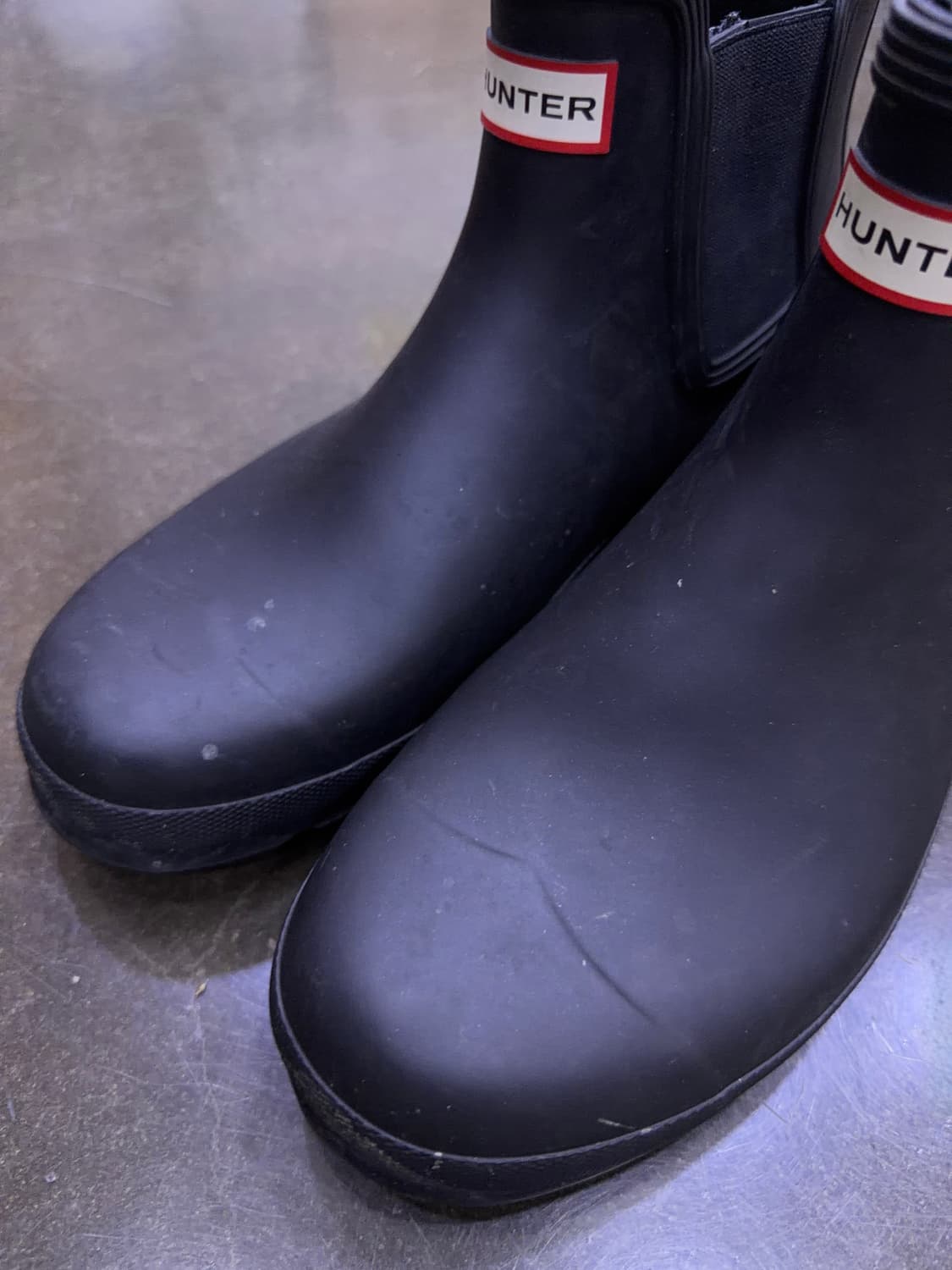 헌터 첼시 레인부츠 워커 블랙 280 상품이미지3