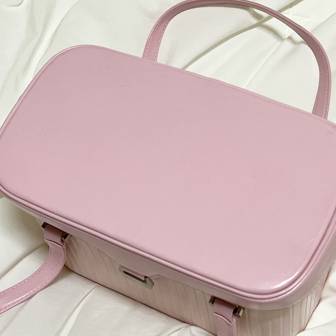 희귀빈티지 ) courreges 쿠레쥬 꾸레쥬 베니티백 상품이미지2