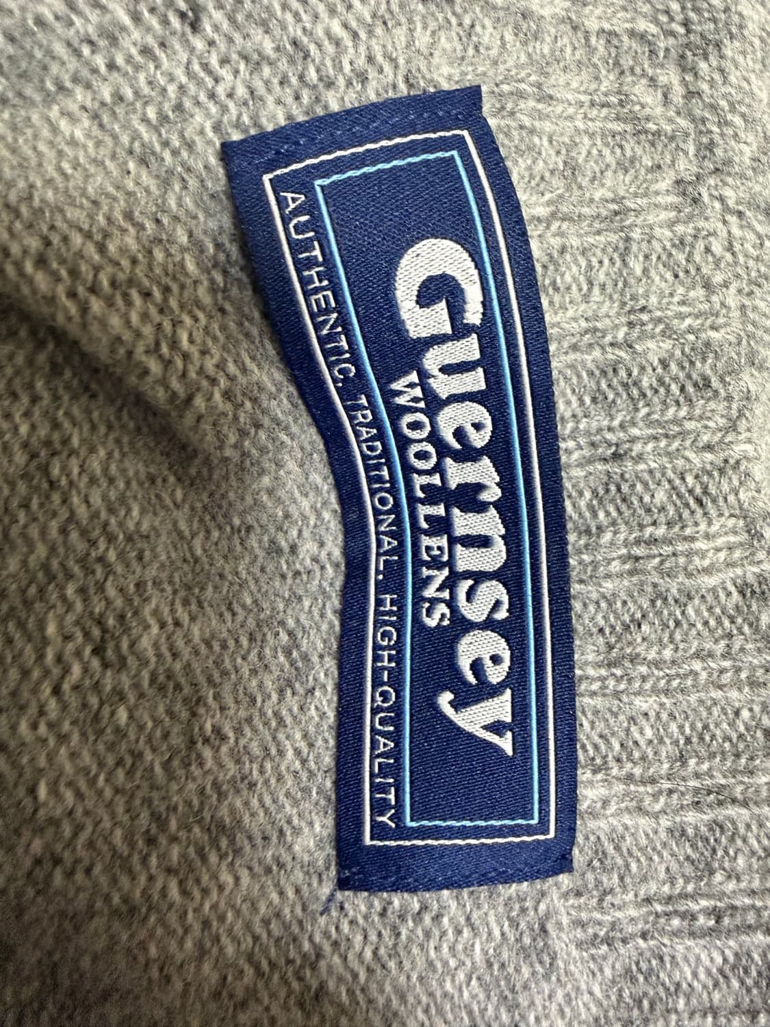 건지울른스 홀가먼트 메리노 울 스웨터 M 상품이미지6