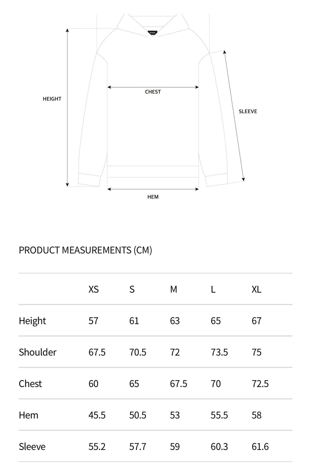 WE11DONE 멀티 컬러 후드집업 상품이미지4