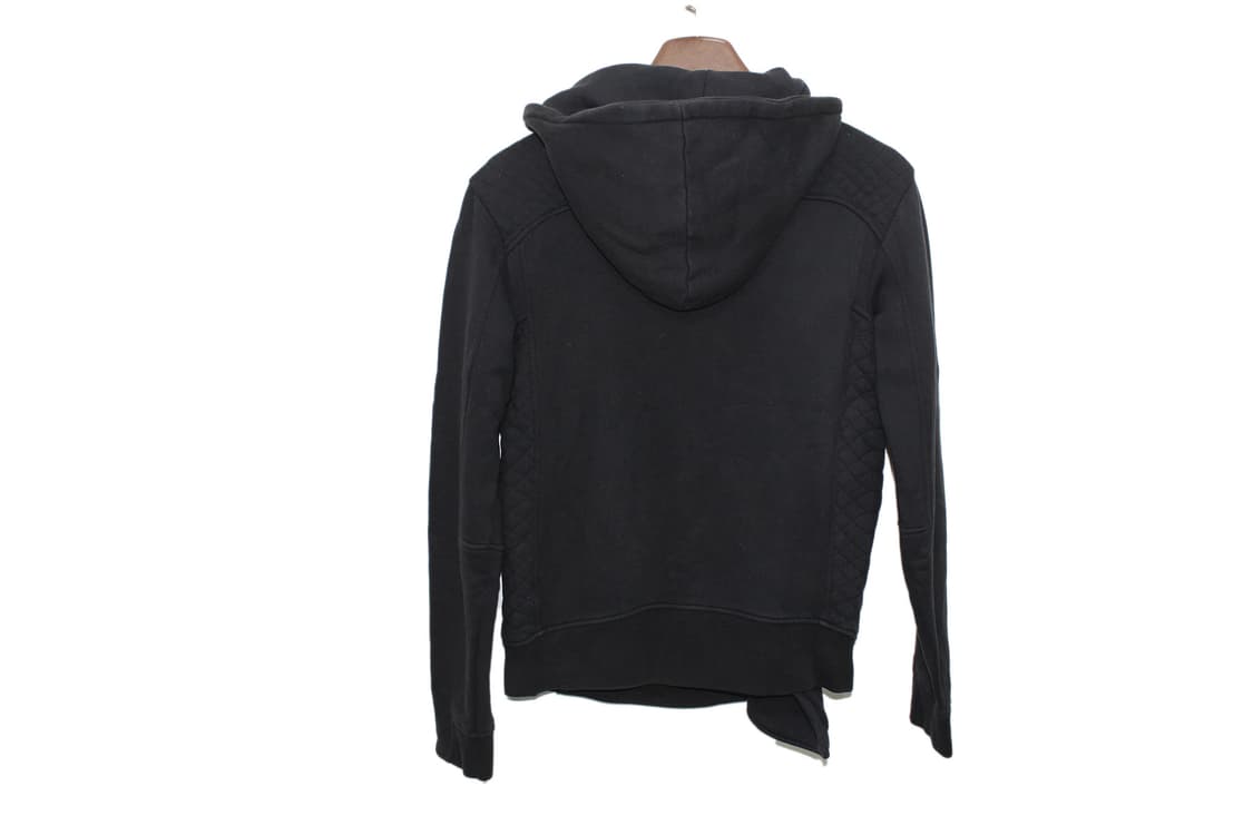 Balmain 발망 파이톤 사선 지퍼 바이커 비대칭 후드 집업 상품이미지5