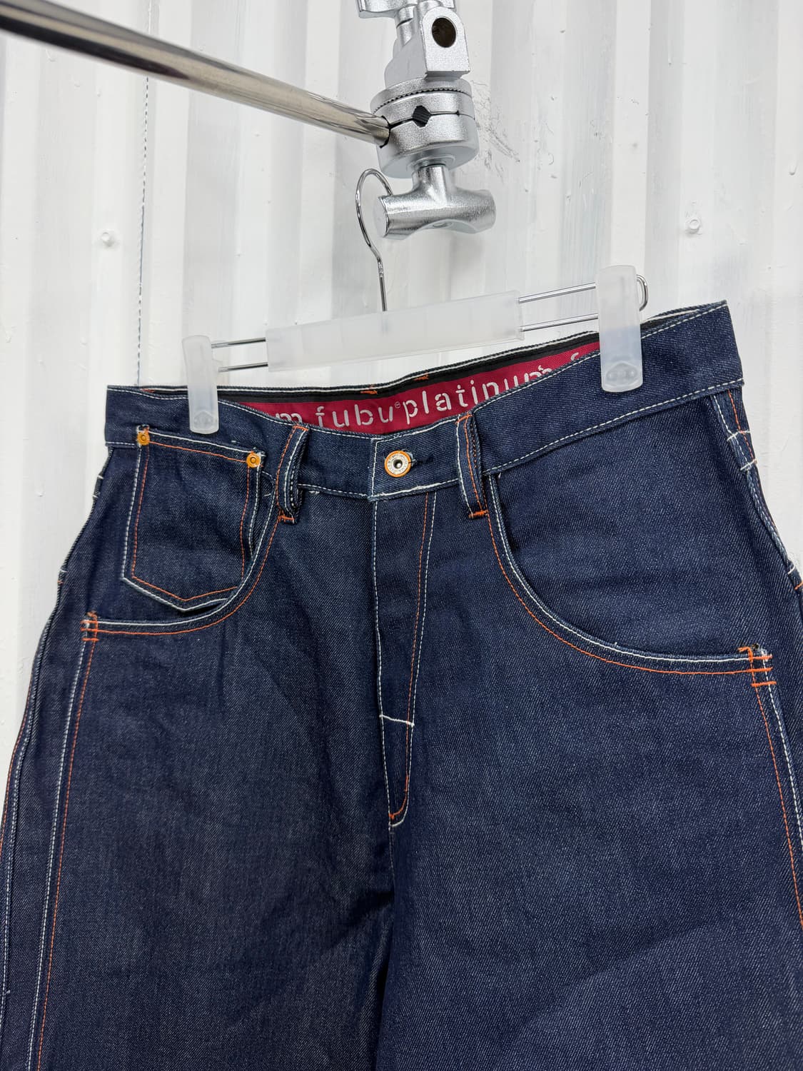 Fubu Platinum old school denim pants 상품이미지5