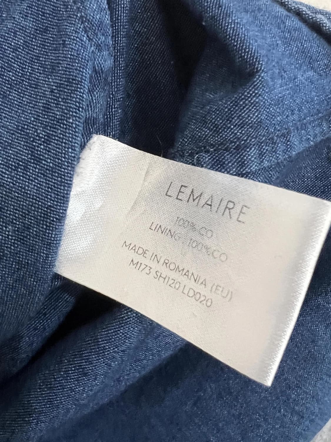 르메르 데님 원피스 상품이미지3