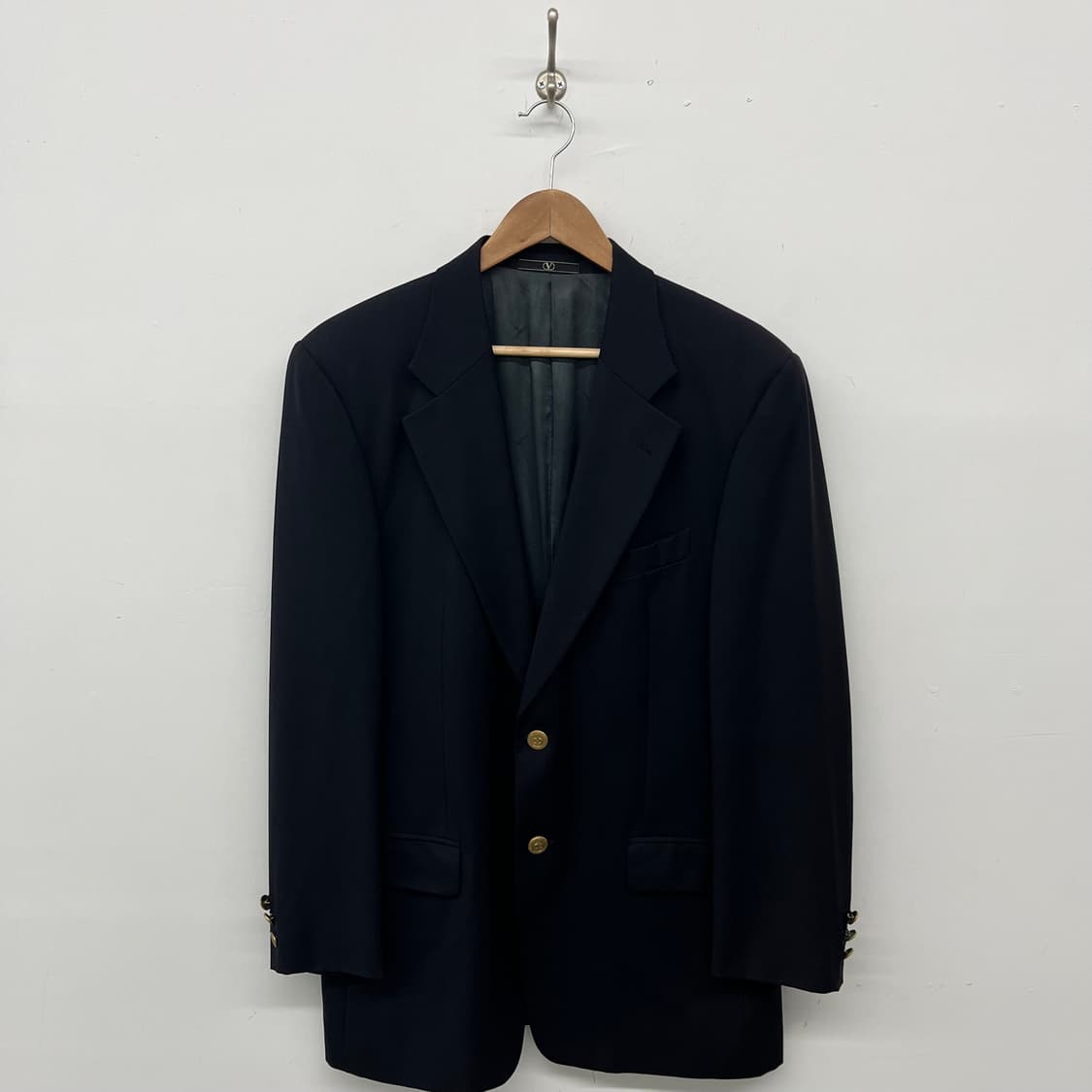 발렌티노 블랙 남성 블레이저 L 상품이미지1