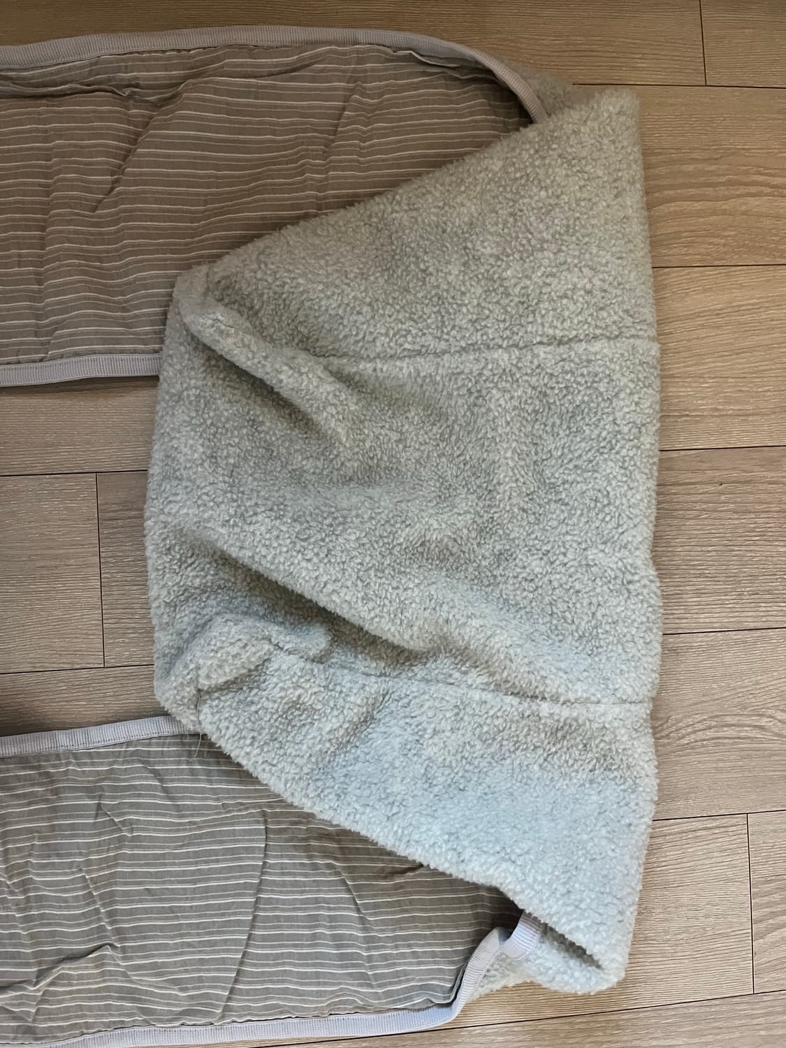 샵페어리 fleece ear hood muffler 멜란지그레이 상품이미지5