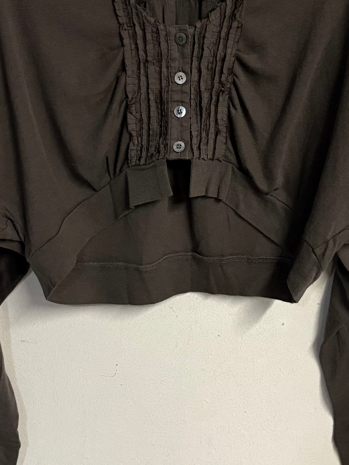 HIROKO BIS draped frill cardigan  상품이미지3