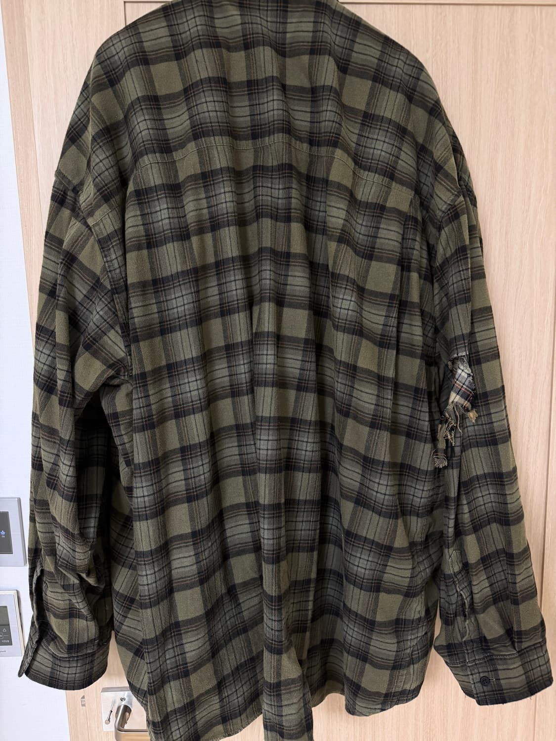 발렌시아가 리버티 파리 체크 셔츠 4 상품이미지2