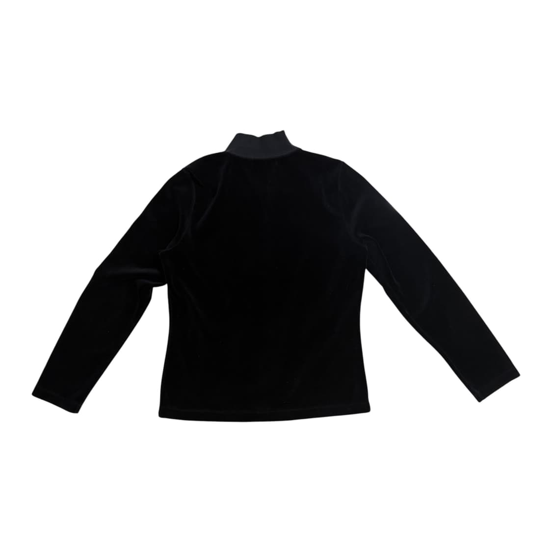 00s Liz Claiborne 벨루어 하이넥 집업 상품이미지6