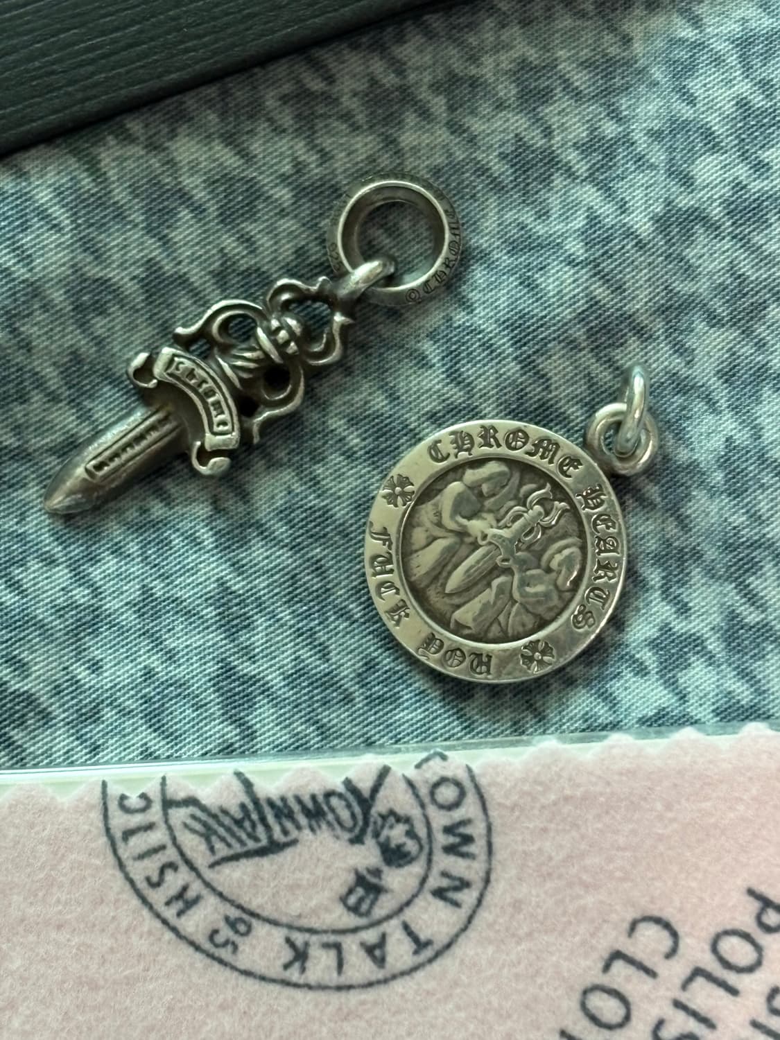 크롬하츠 5대거 펜던트 단품 (국내백화점판) 상품이미지1