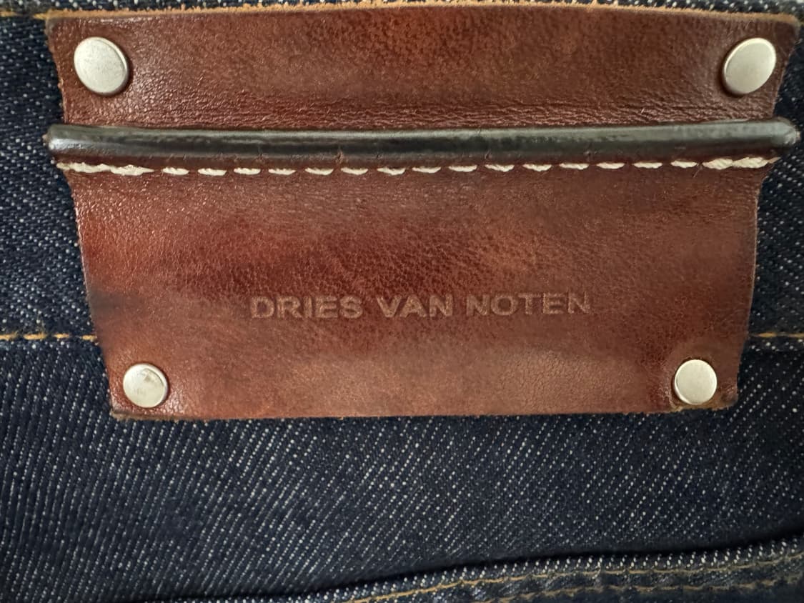 드리스 반 노튼 데님 팬츠 상품이미지5