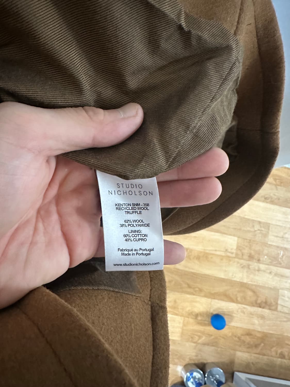 스튜디오니콜슨 피코트 브라운 L사이즈 상품이미지4