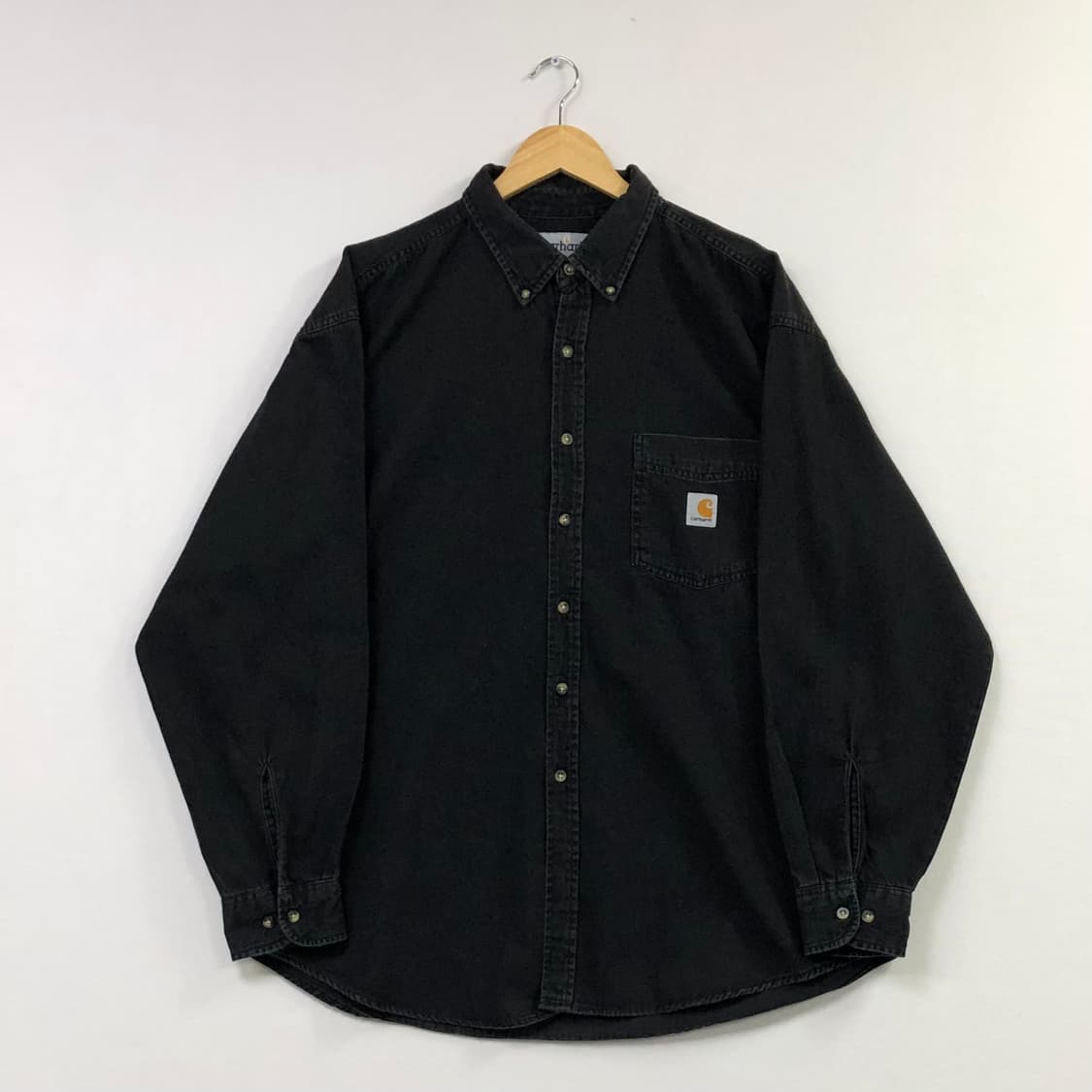 Xxl 칼하트 블랙 데님 셔츠 상품이미지2