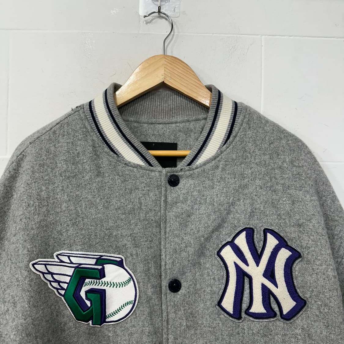 mlb 뉴욕양키즈 바시티자켓 상품이미지3