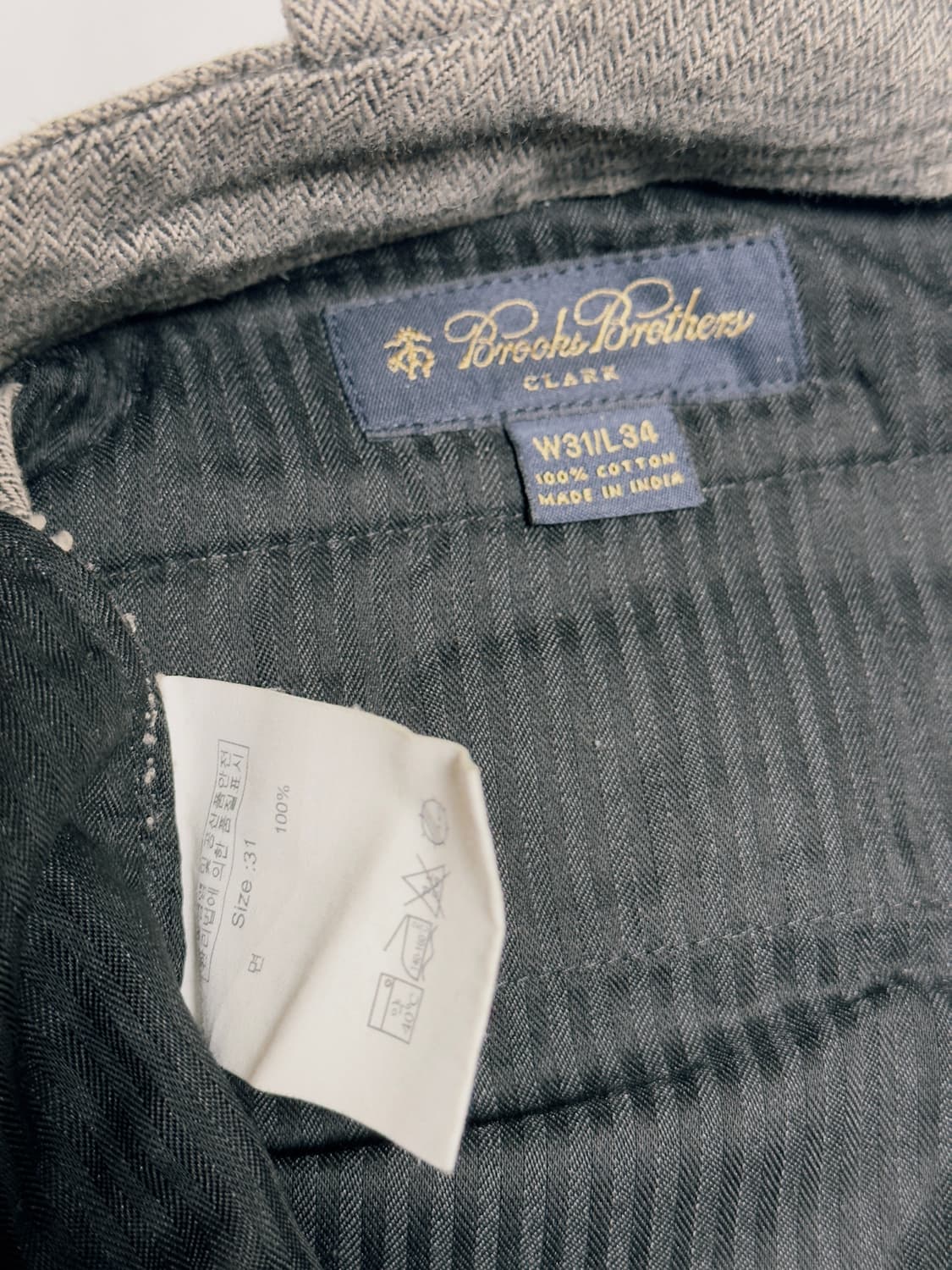 브룩스 브라더스(Brooks Brothers) 테일러드 퍼티그 팬츠 상품이미지4