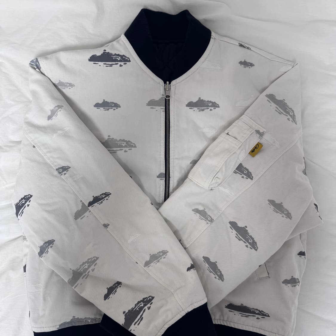 코르테이즈 리버서블 봄버자켓 m 상품이미지3