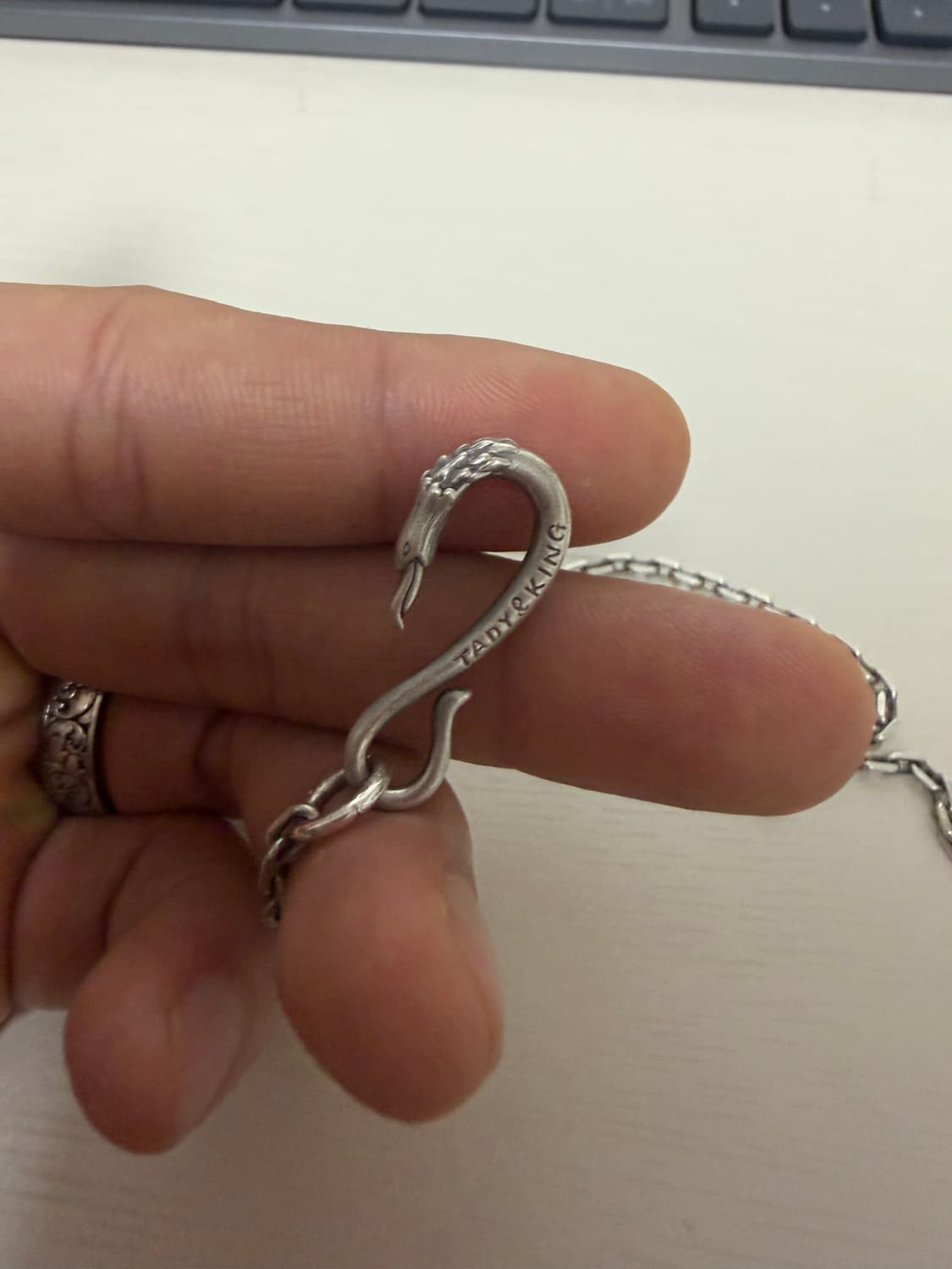 타디킹 18k플라워 체인 50cm 상품이미지5