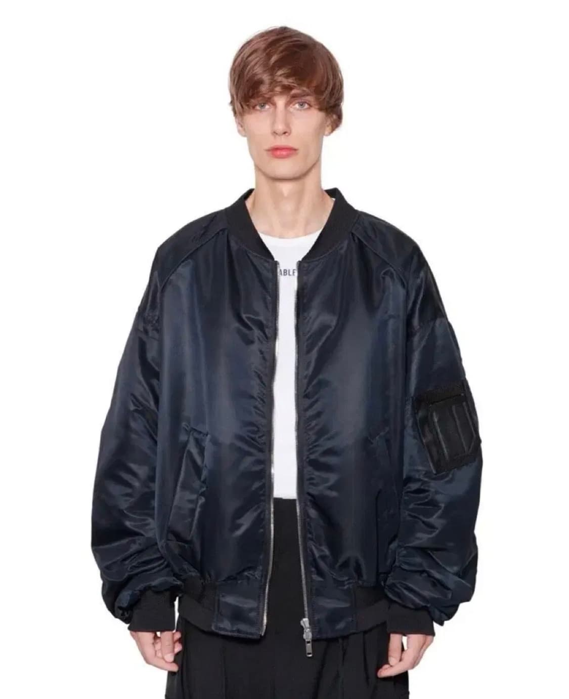 준지 리버시블 마원 ma-1 블랙 레드 46 사이즈 상품이미지1