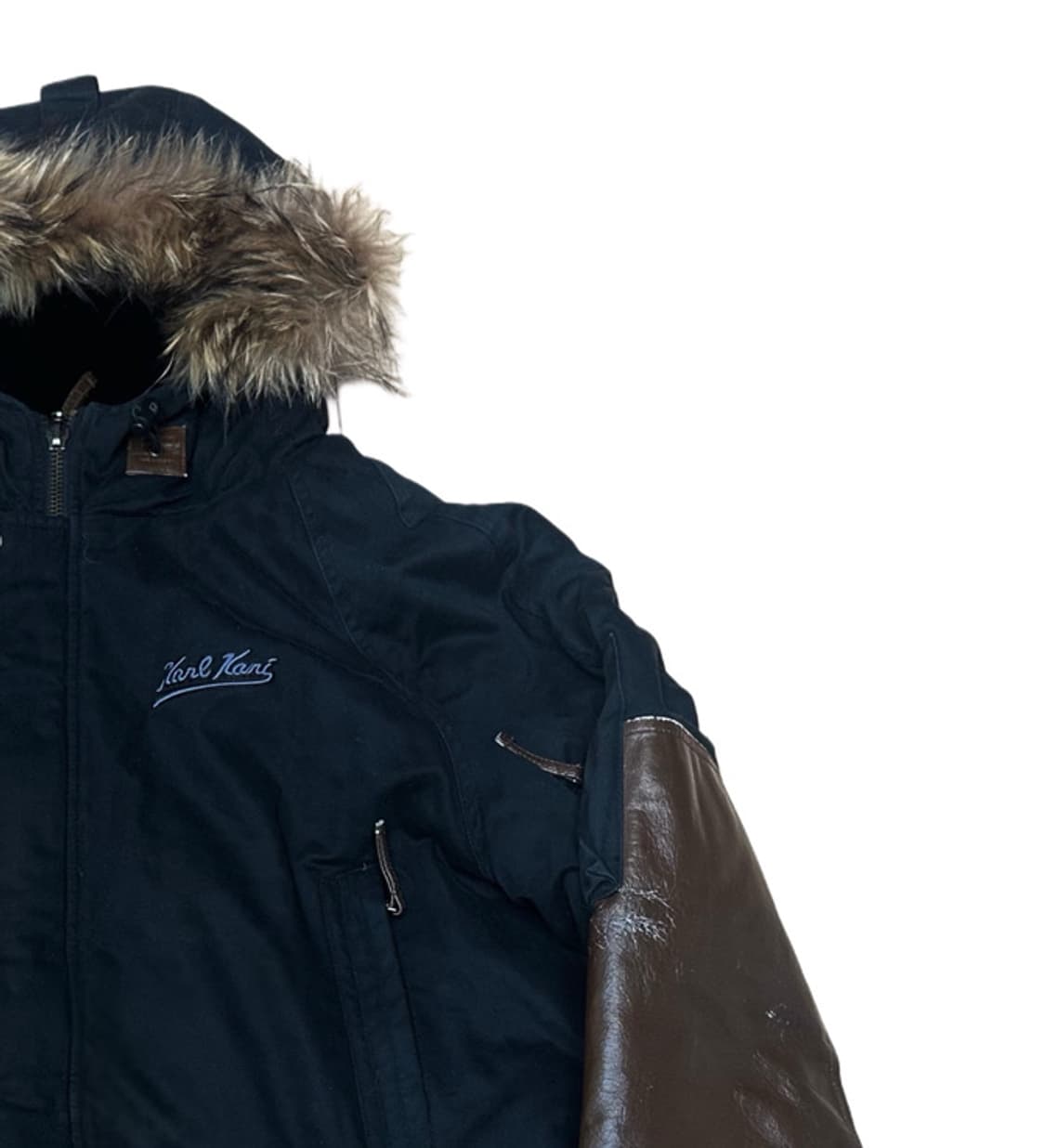 칼카니 블랙 후드퍼야상자켓 L 상품이미지2