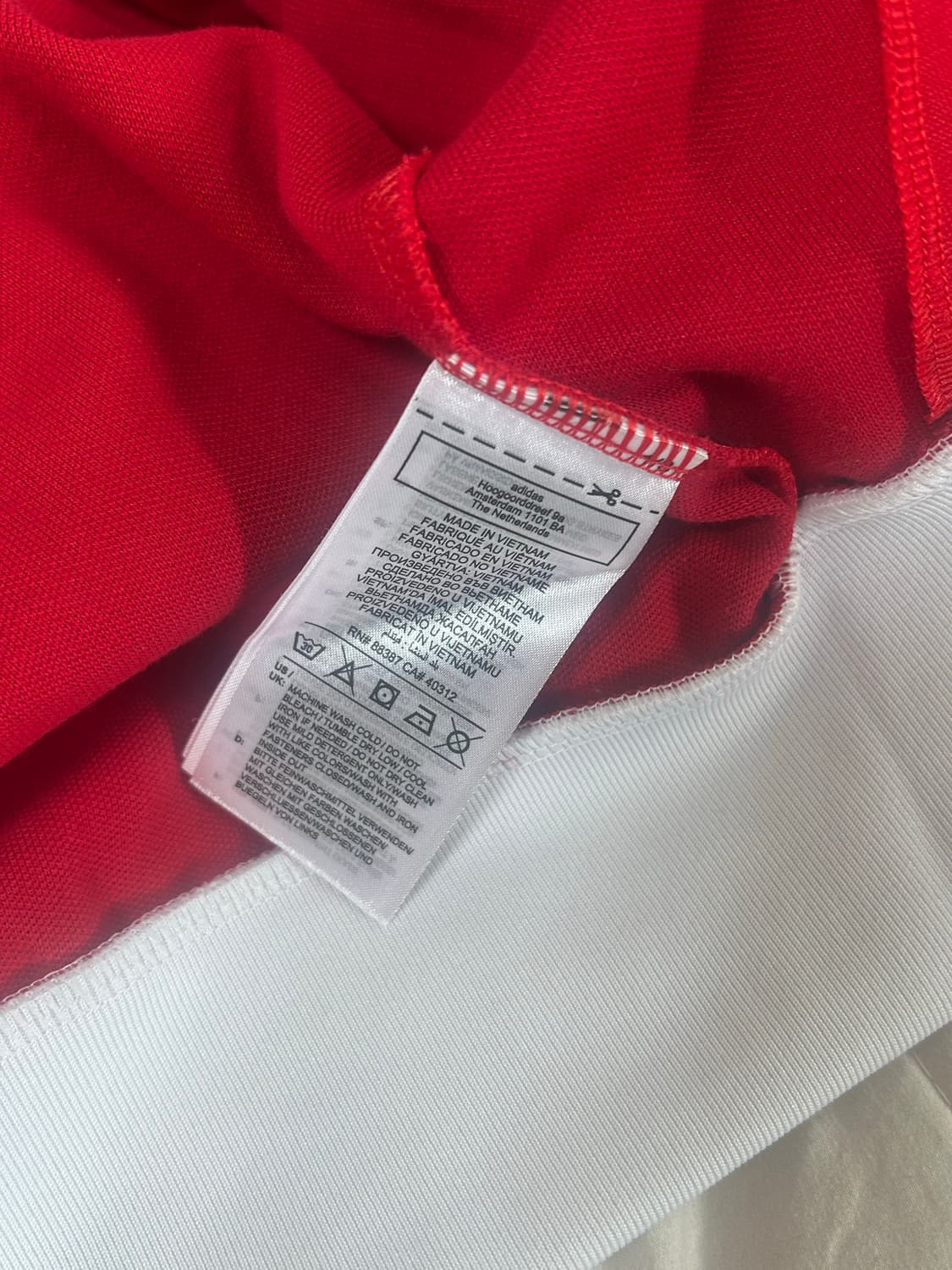 아디다스 흰빨 져지 상품이미지5