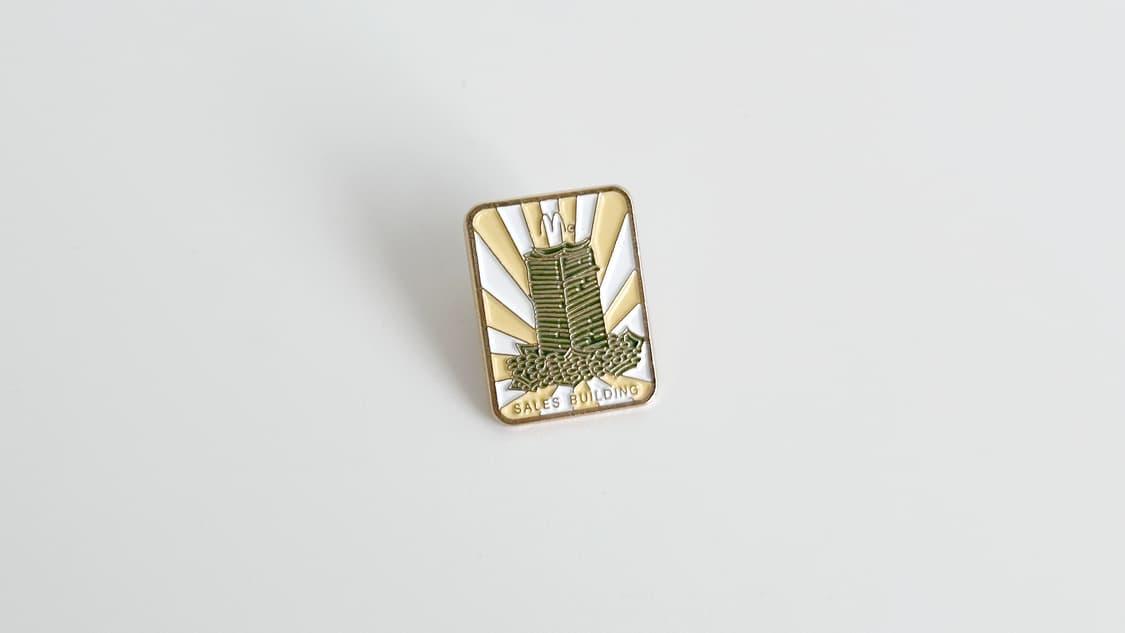 맥도날드 빈티지 크루 핀뱃지 라펠핀 ‘Sales’ 상품이미지6