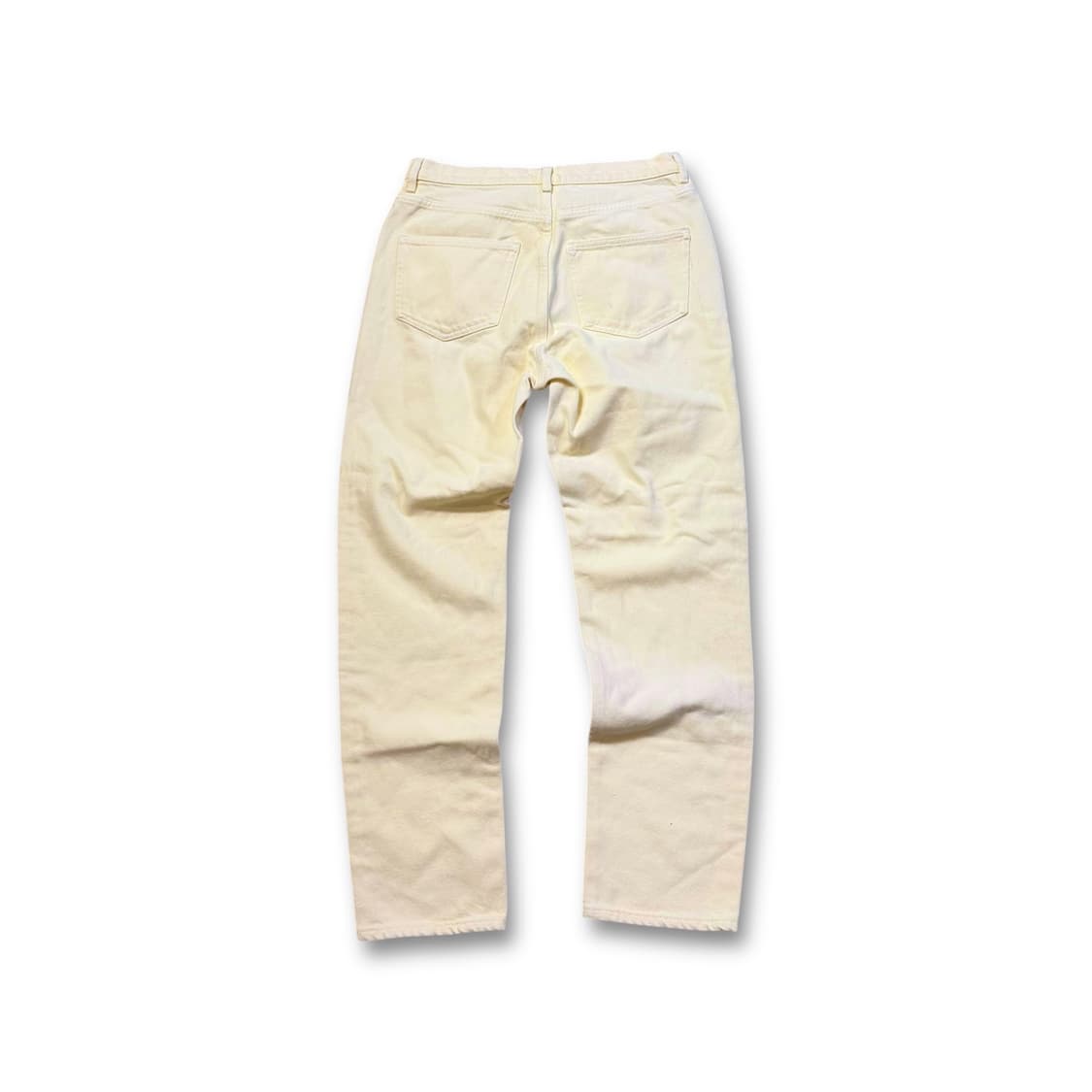 COS 연노랑 데님 팬츠 상품이미지2