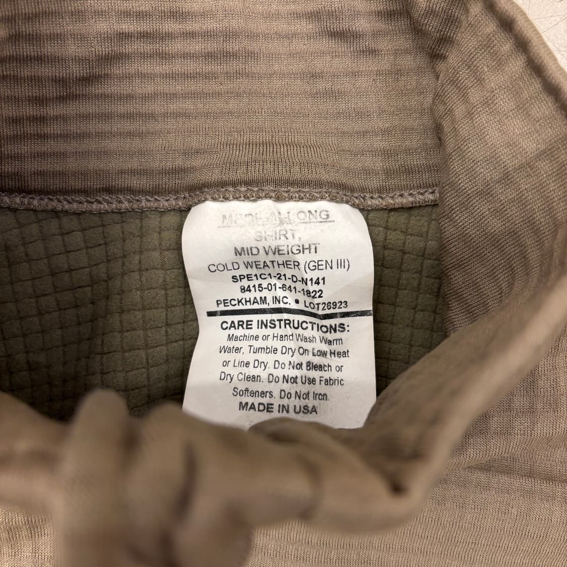 Usa 밀리터리 쿼터집업 롱슬리브 상품이미지3