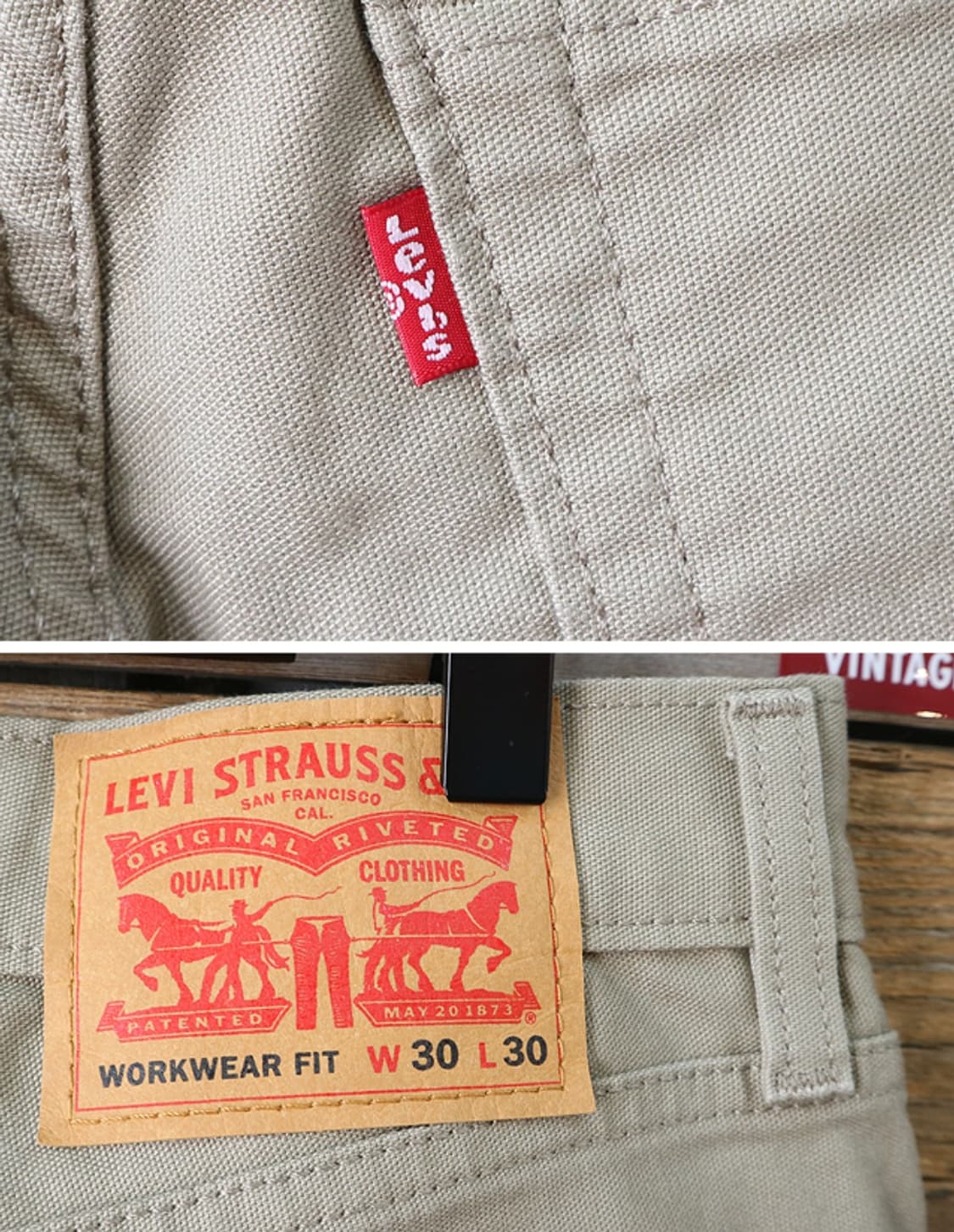 
LEVIS WORK WEAR FIT 리바이스 워크웨어 핏 튼튼한 바지
 상품이미지6