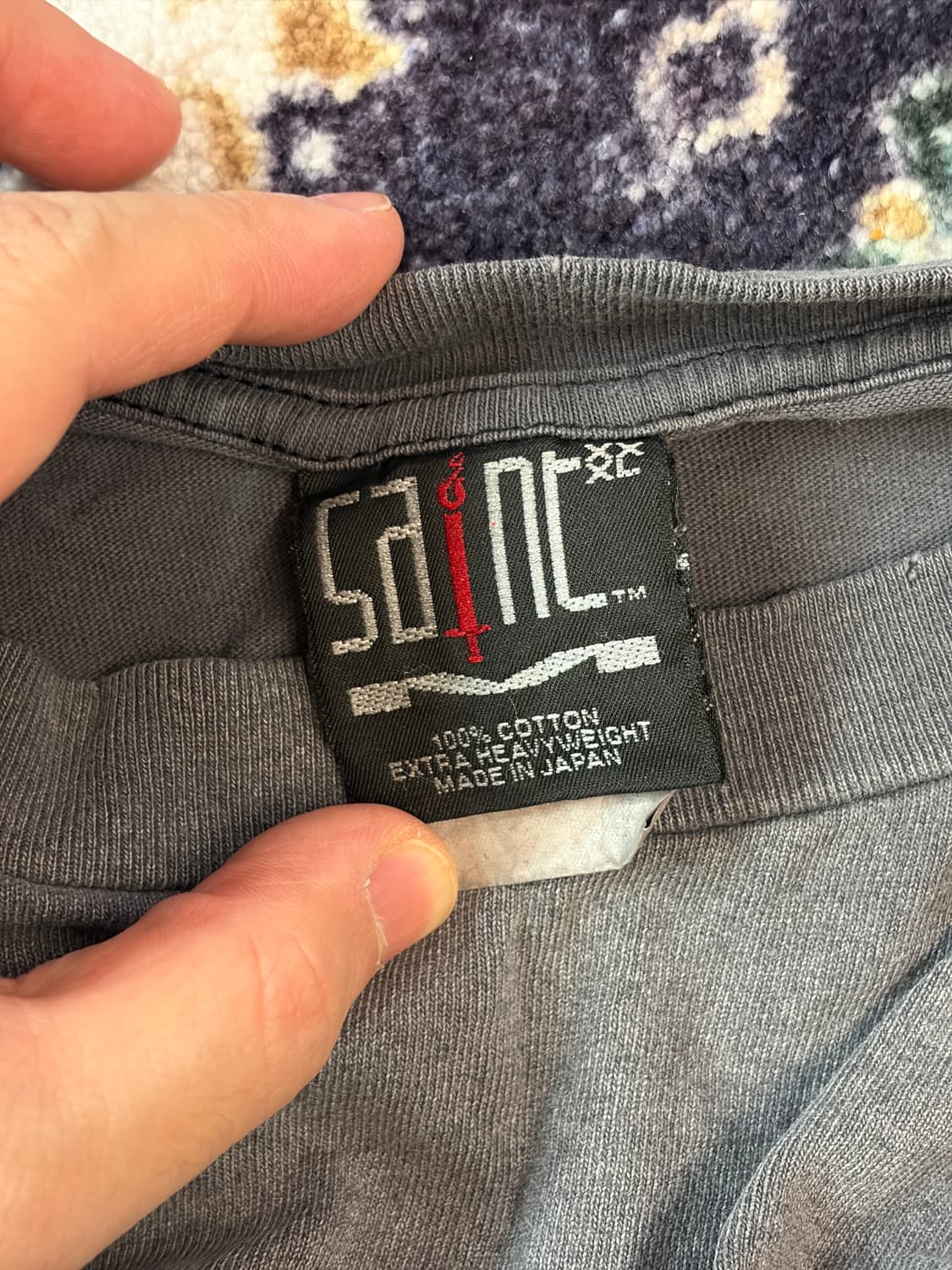 Saint Mxxxxxx 24ss Black Tee xxxl 상품이미지3