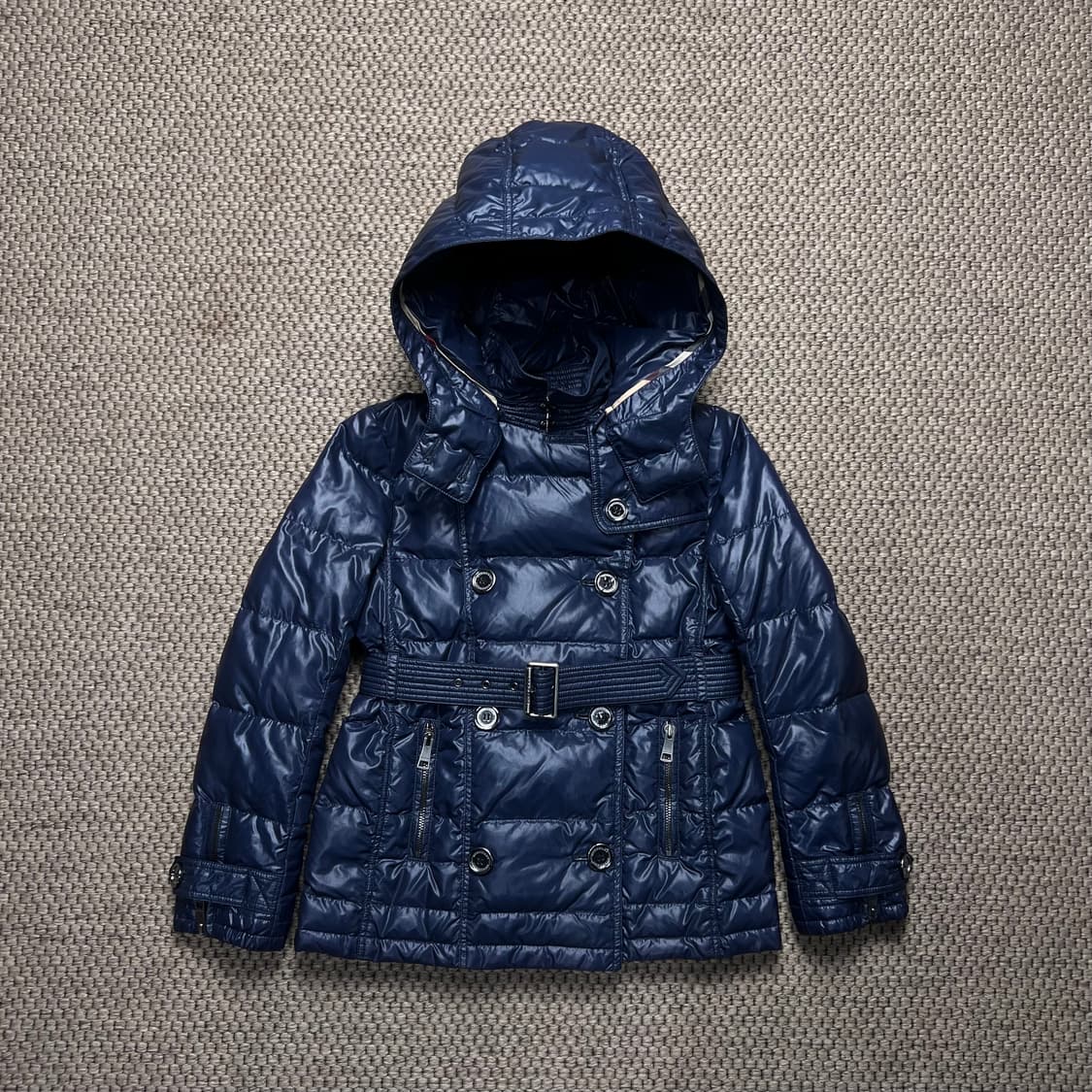 버버리 키즈 패딩 네이비 8Y 상품이미지1