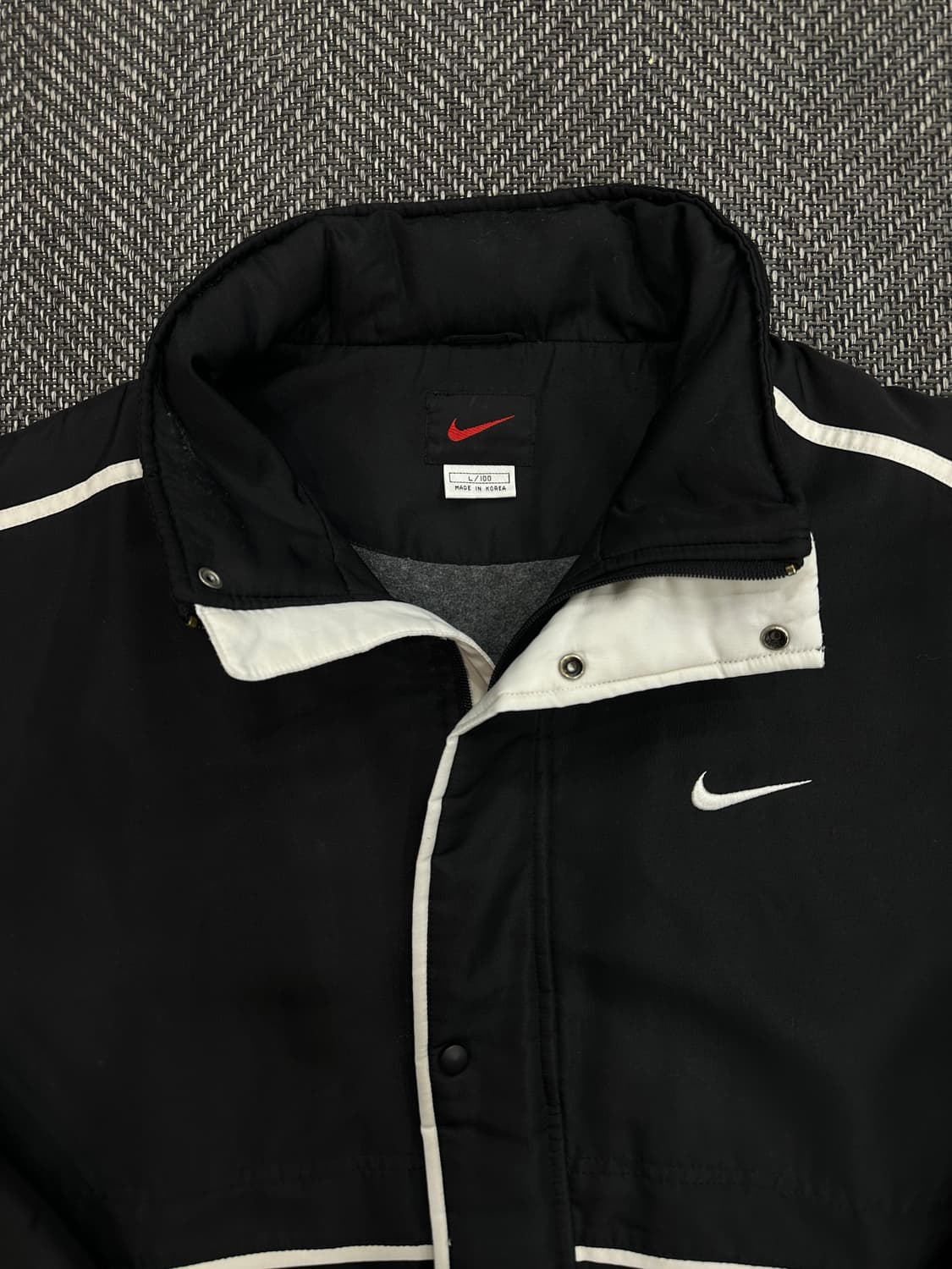 나이키 누빔 패딩 블랙 상품이미지3