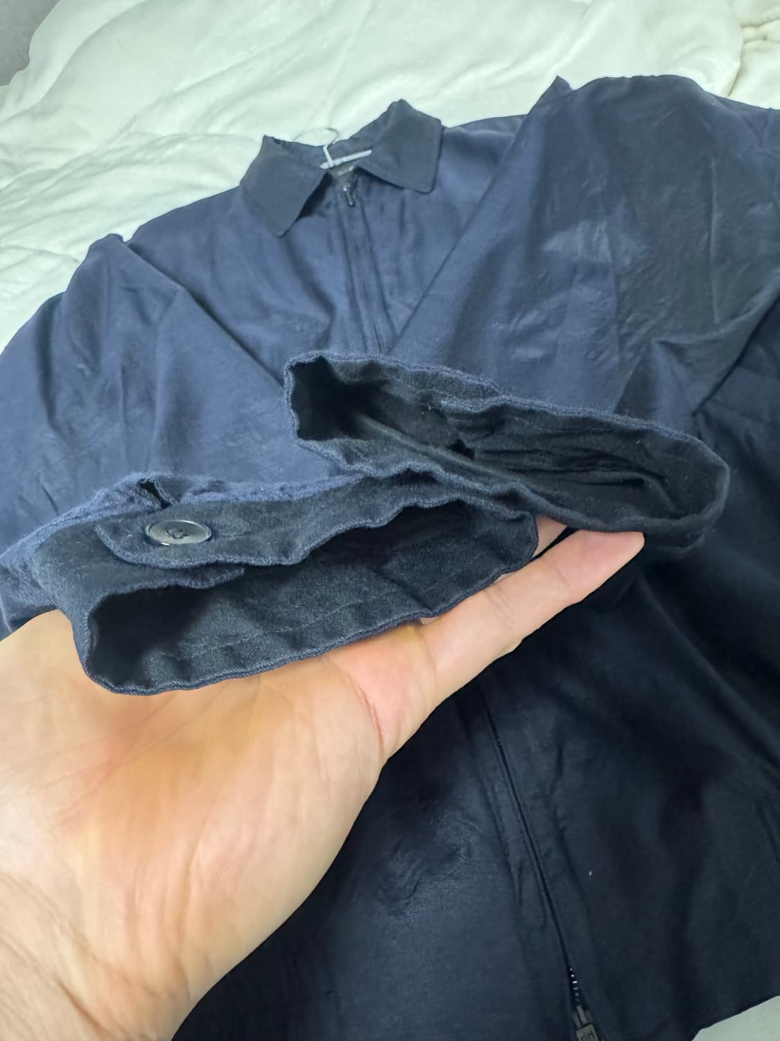 24aw 코모리 실크 스윙탑 1사이즈 상품이미지6