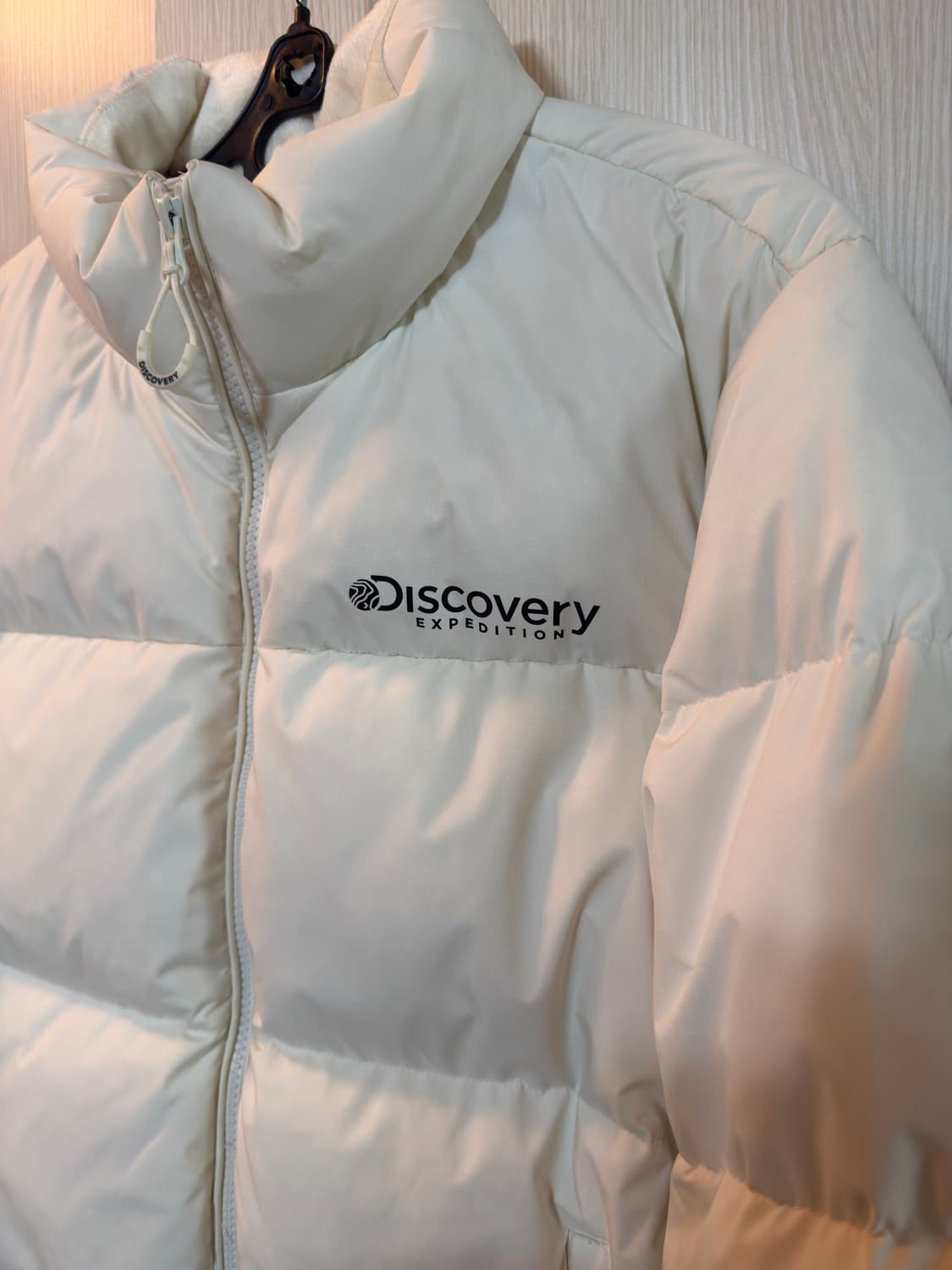 디스커버리 패딩 반슬리 고프코어 다운 (IVORY) 상품이미지2
