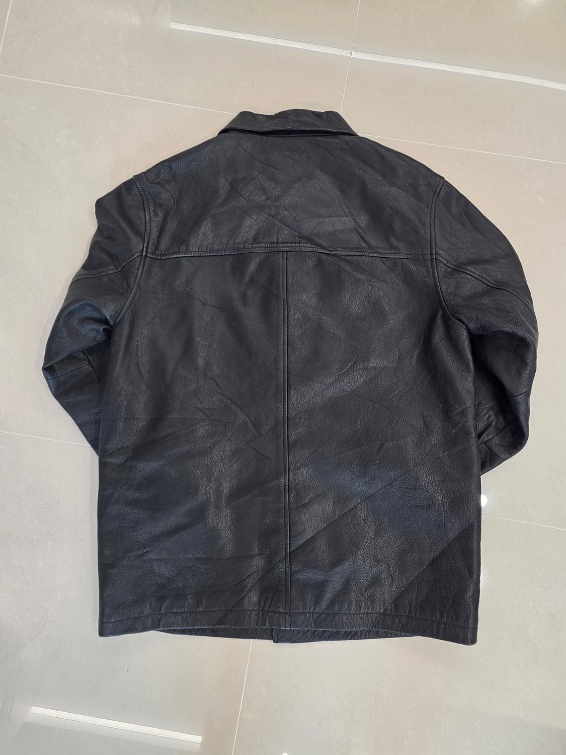 올드 갭 레더 카코트 M 상품이미지2