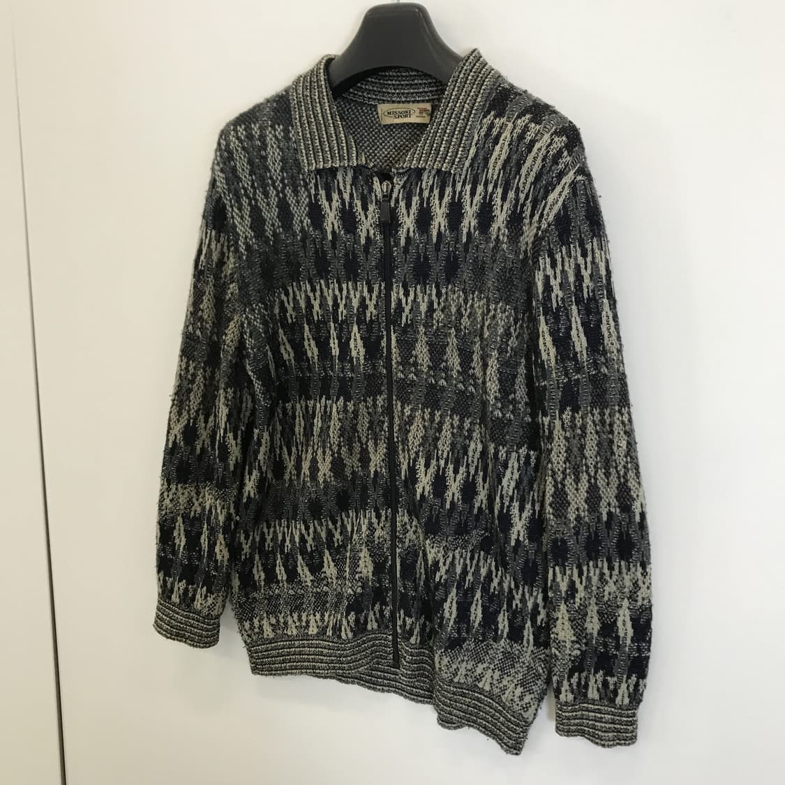 미쏘니 MISSONI 이태리 니트집업 가디건  [L] 상품이미지2