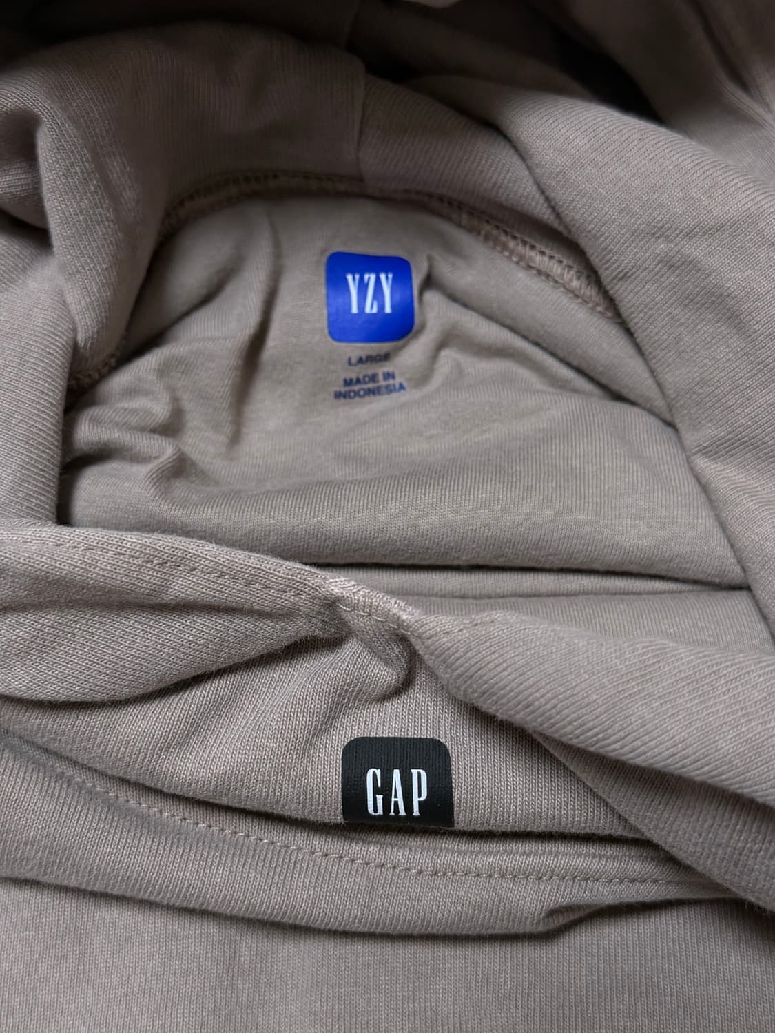 이지 갭 발렌시아가 패딩 후드 베이지 L 상품이미지3