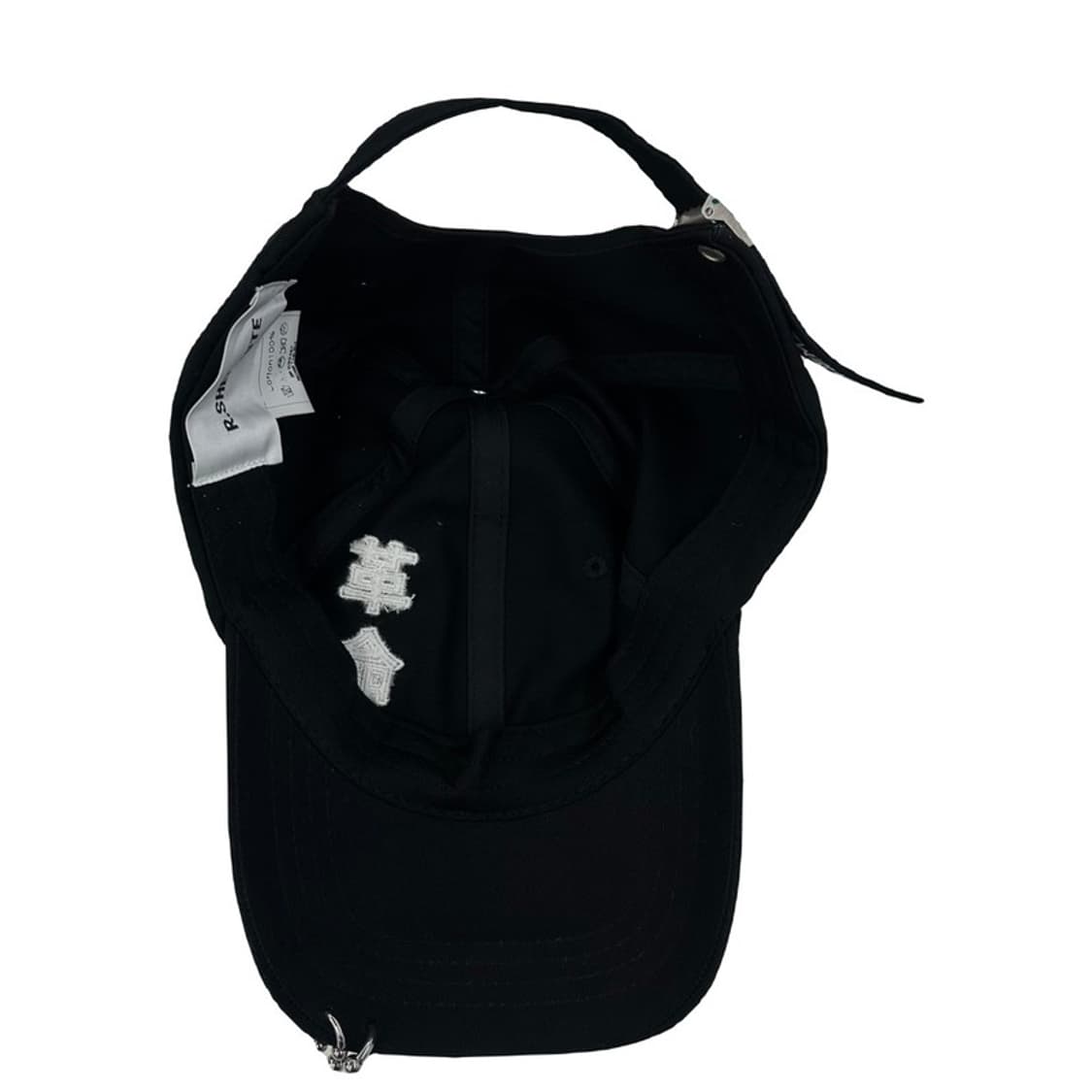 R.shemiste 블랙 볼캡 상품이미지8