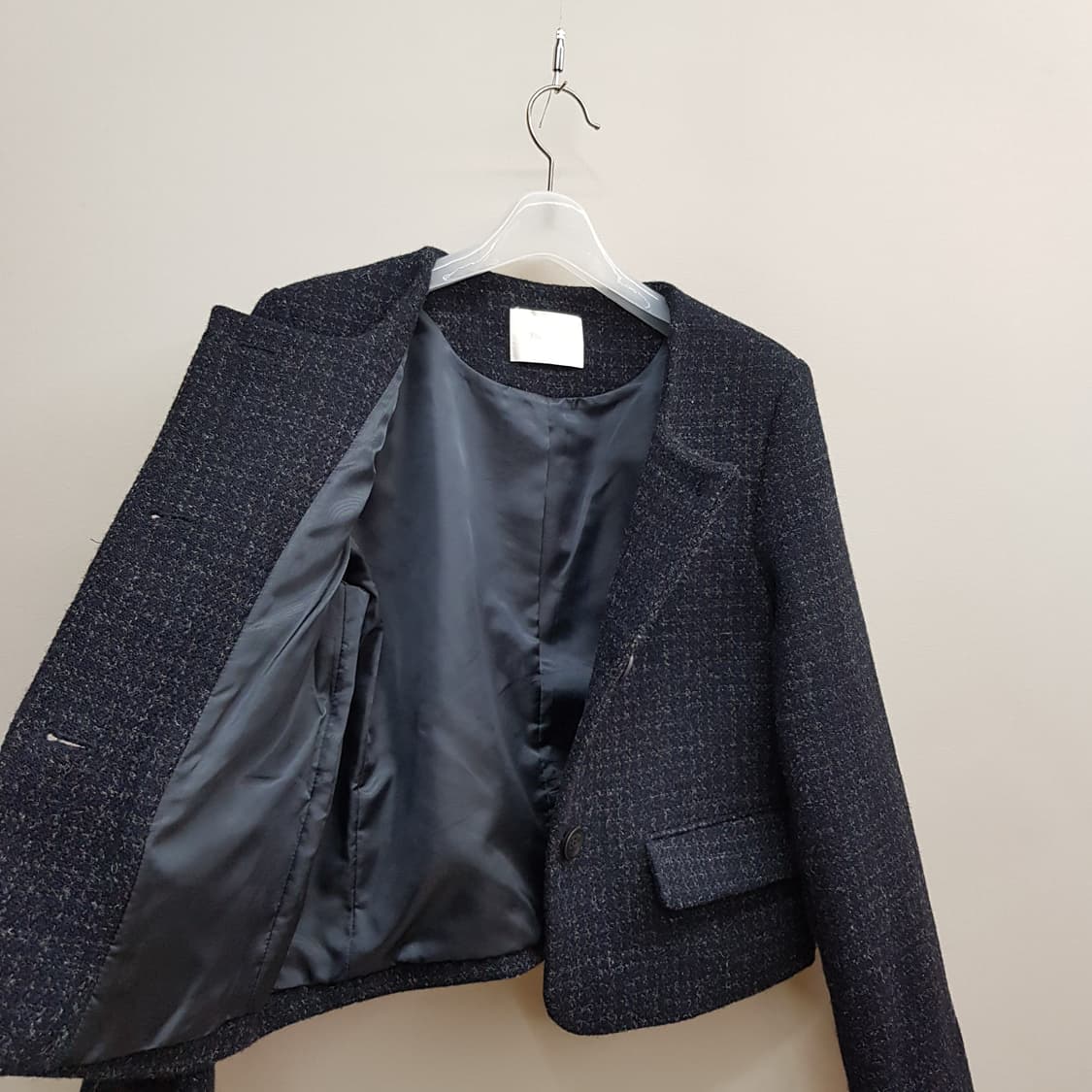 프론트로우 FRONTROW 해리스 트위드 울 자켓  XS사이즈 상품이미지6