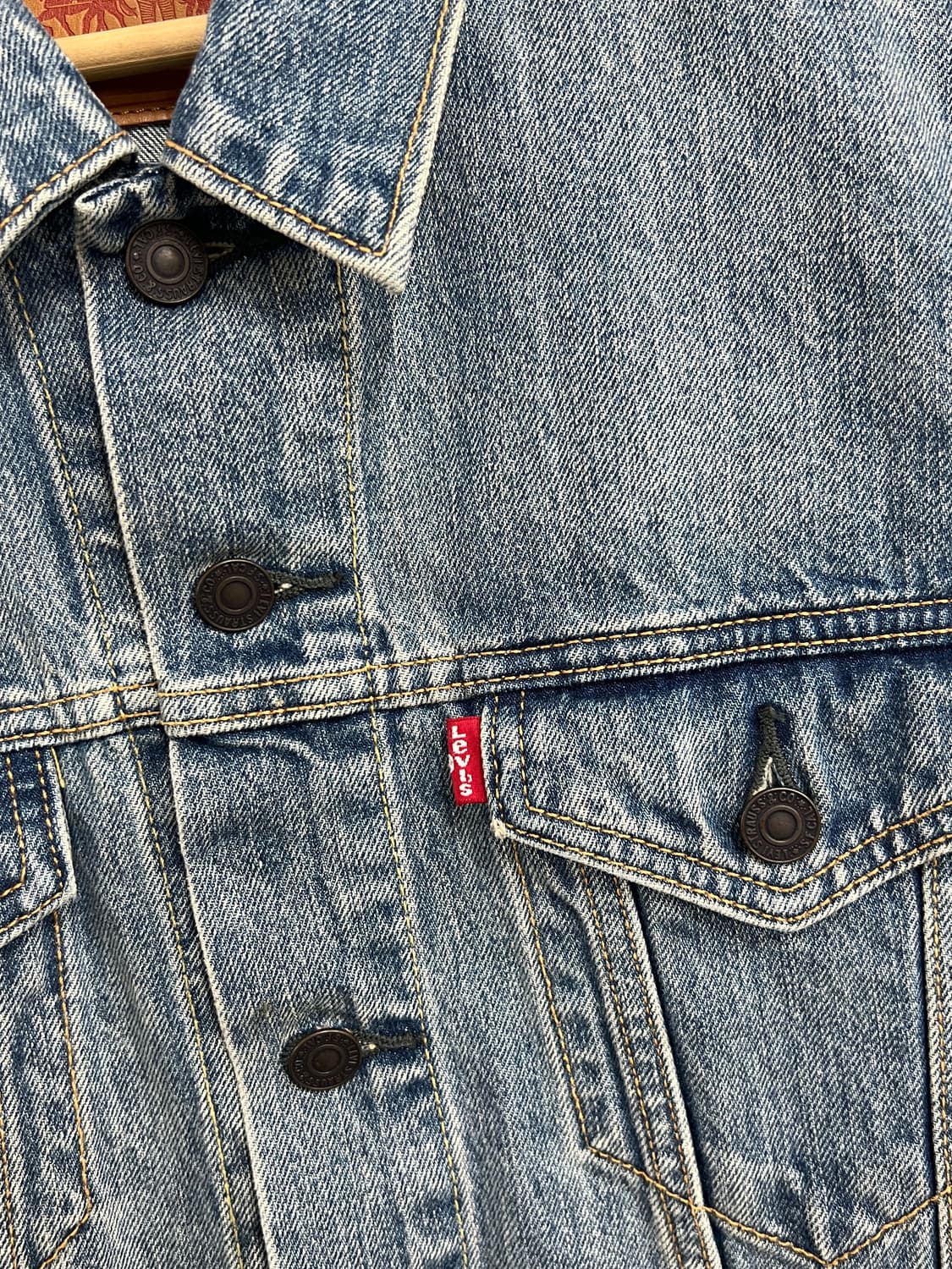 Levis 리바이스 연청 데님 트러커 청자켓 상품이미지3