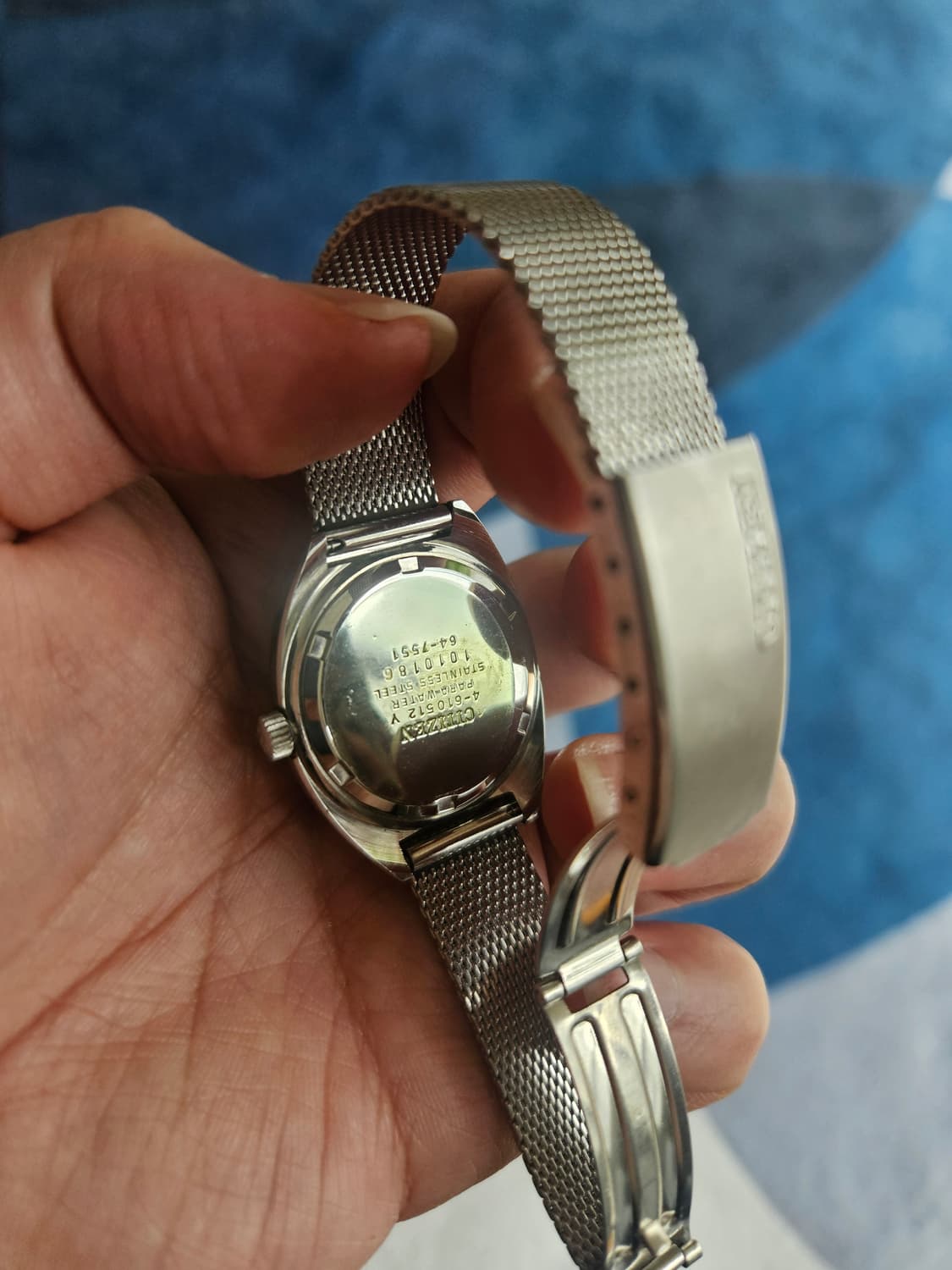 1971s 시티즌 파라워터 오토매틱 빈티지 시계 상품이미지5