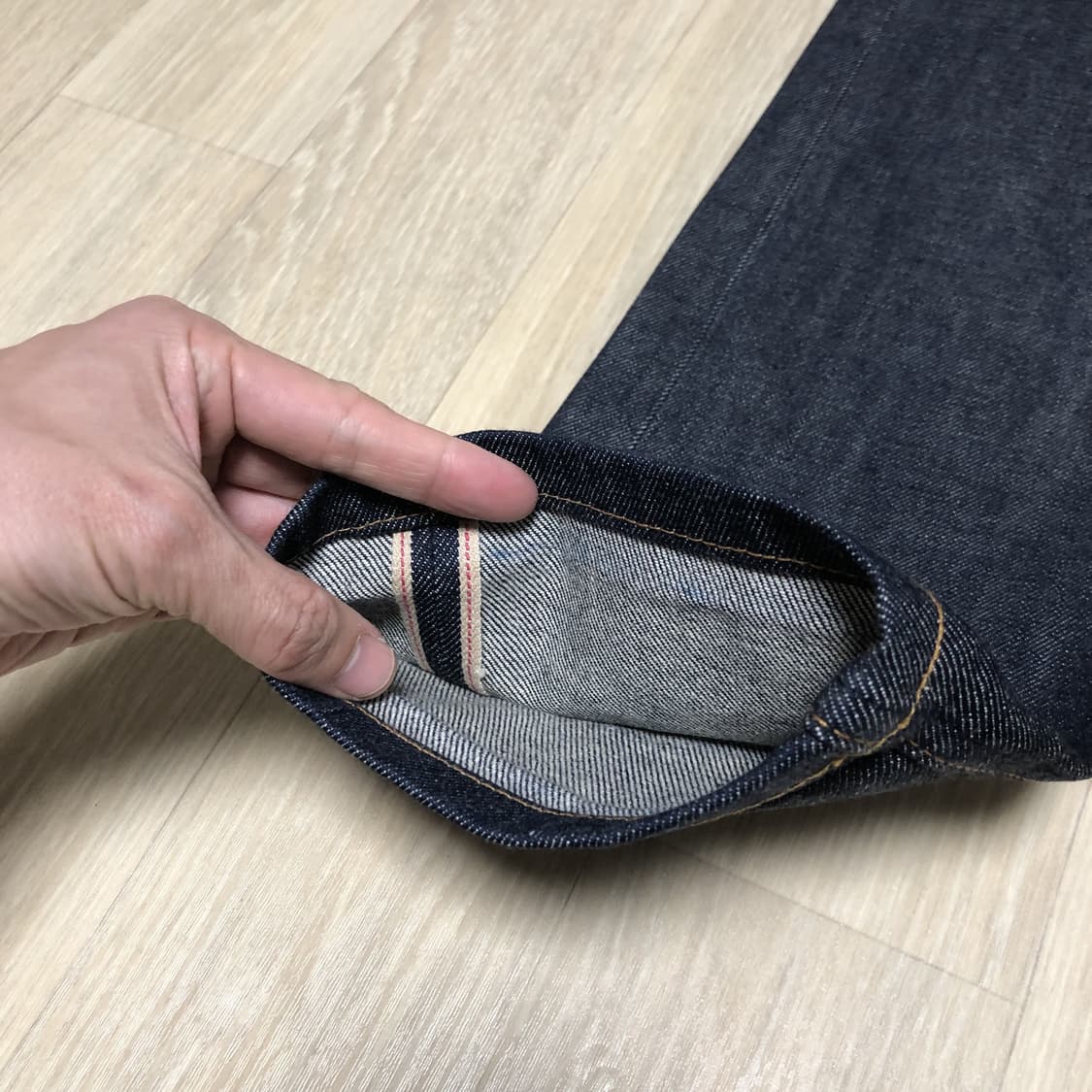 (28) 아페세 APC 쁘띠 스탠 슬림 스트레이트핏 셀비지 데님 상품이미지3