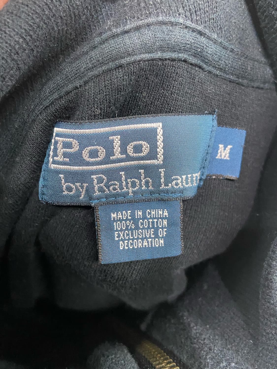 폴로 랄프로렌 빅포니 오렌지 반집업 상품이미지3